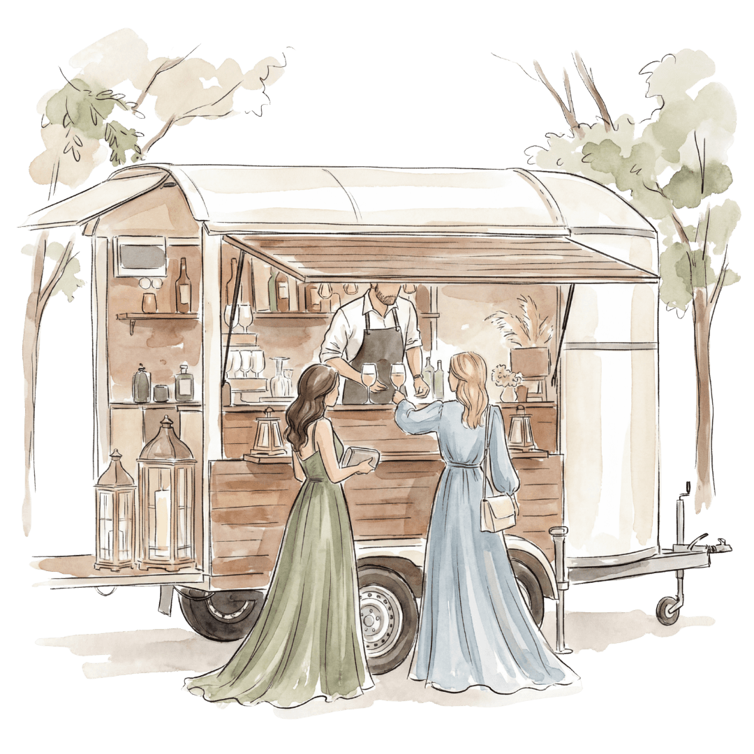 Vegetarian dishes at a mindfulness retreat center