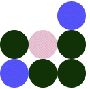 Abstract geometric icon