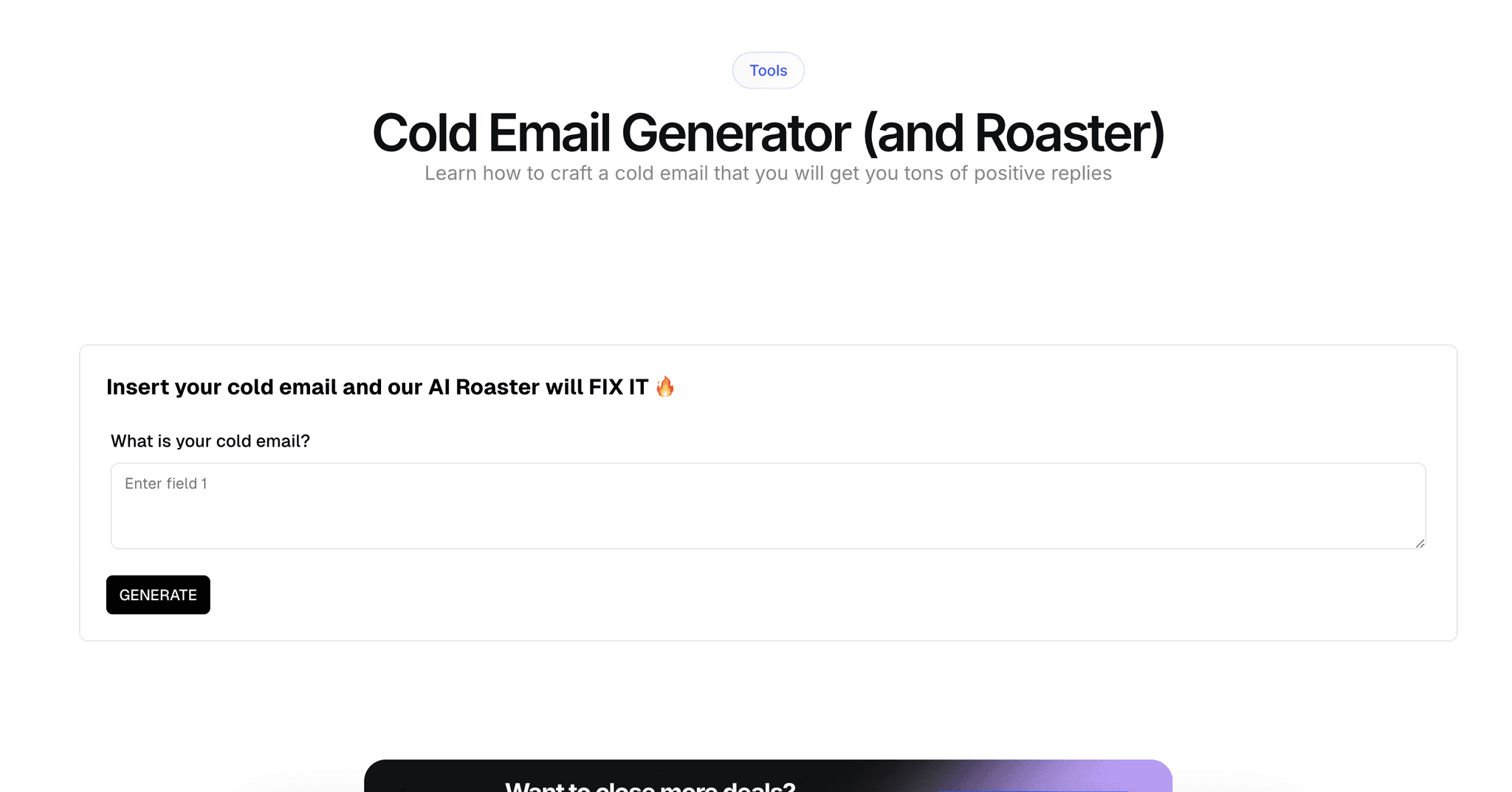 Cold Email Generator