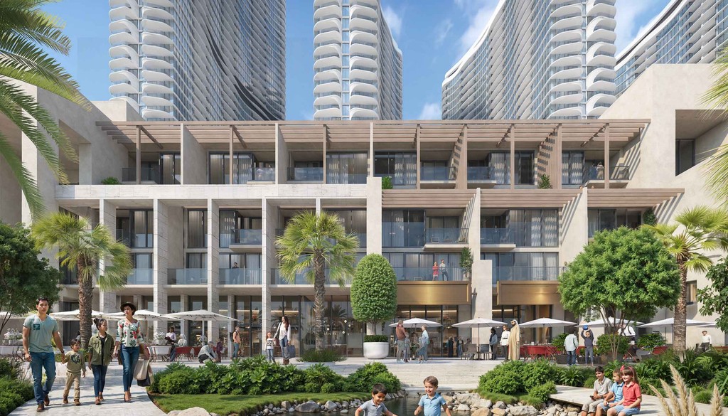 Sobha AquaCrest represents a future city being built in the ocean, highlighting cutting-edge design and urban planning.