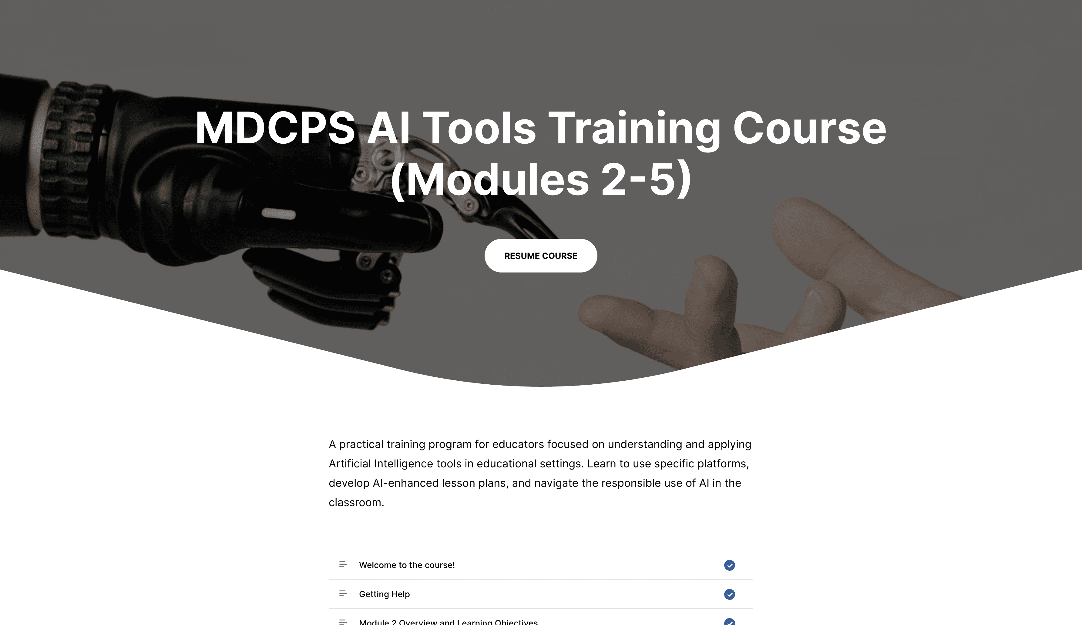 AI Teacher Training