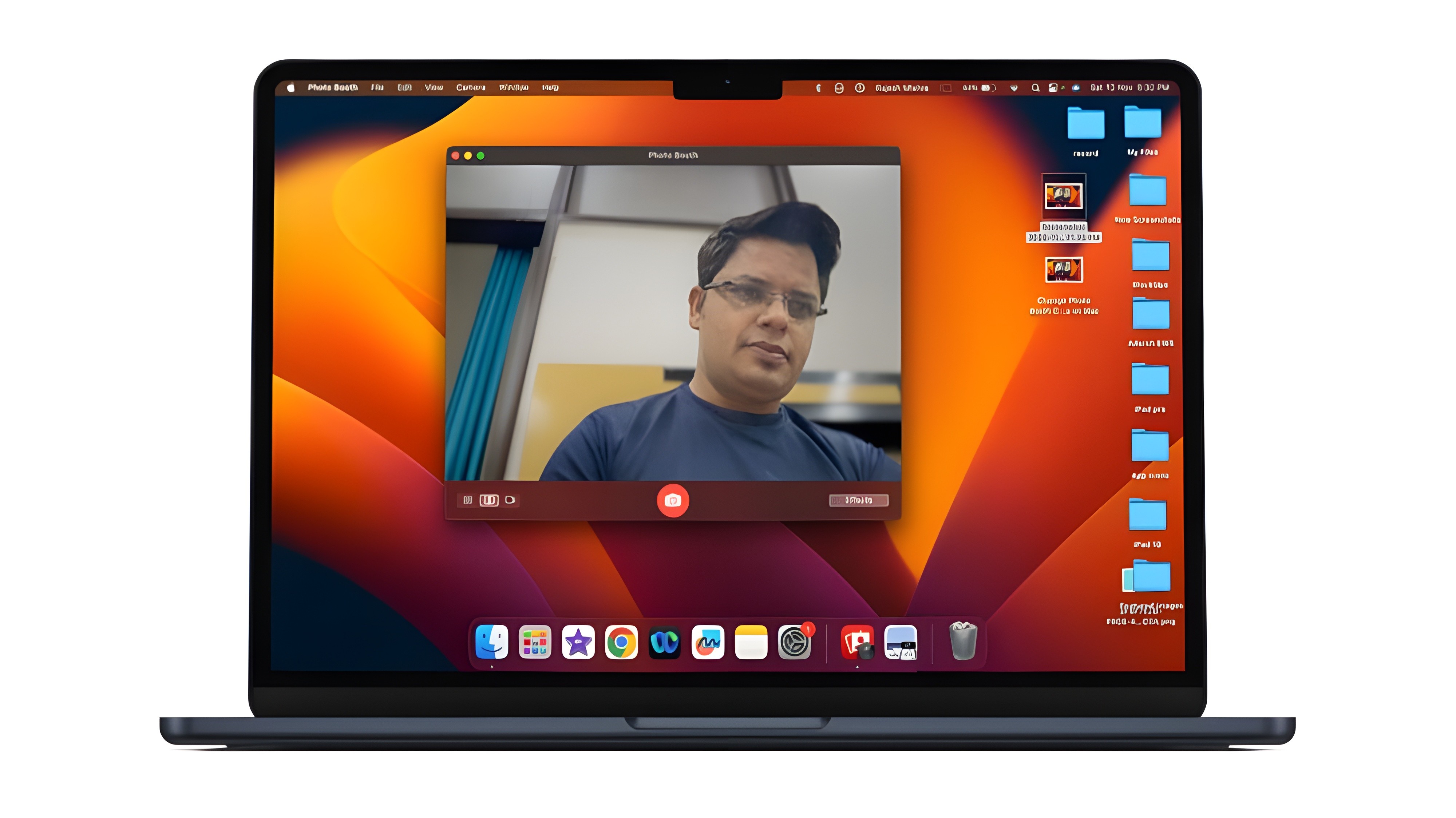 Take a photo or record a video in Photo Booth on Mac - Apple Support