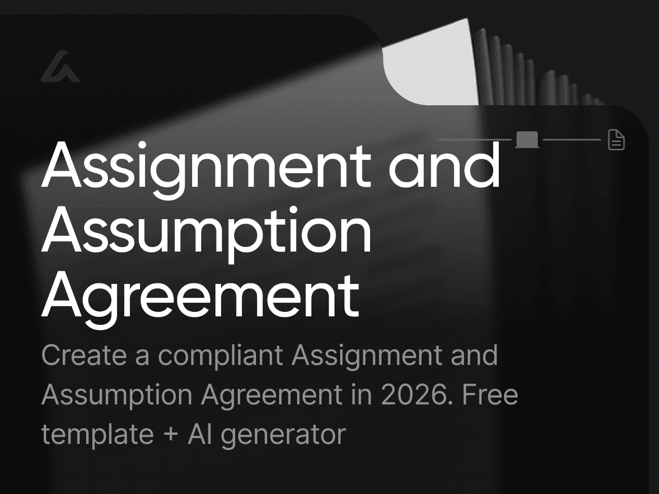 Assignment and Assumption Agreement