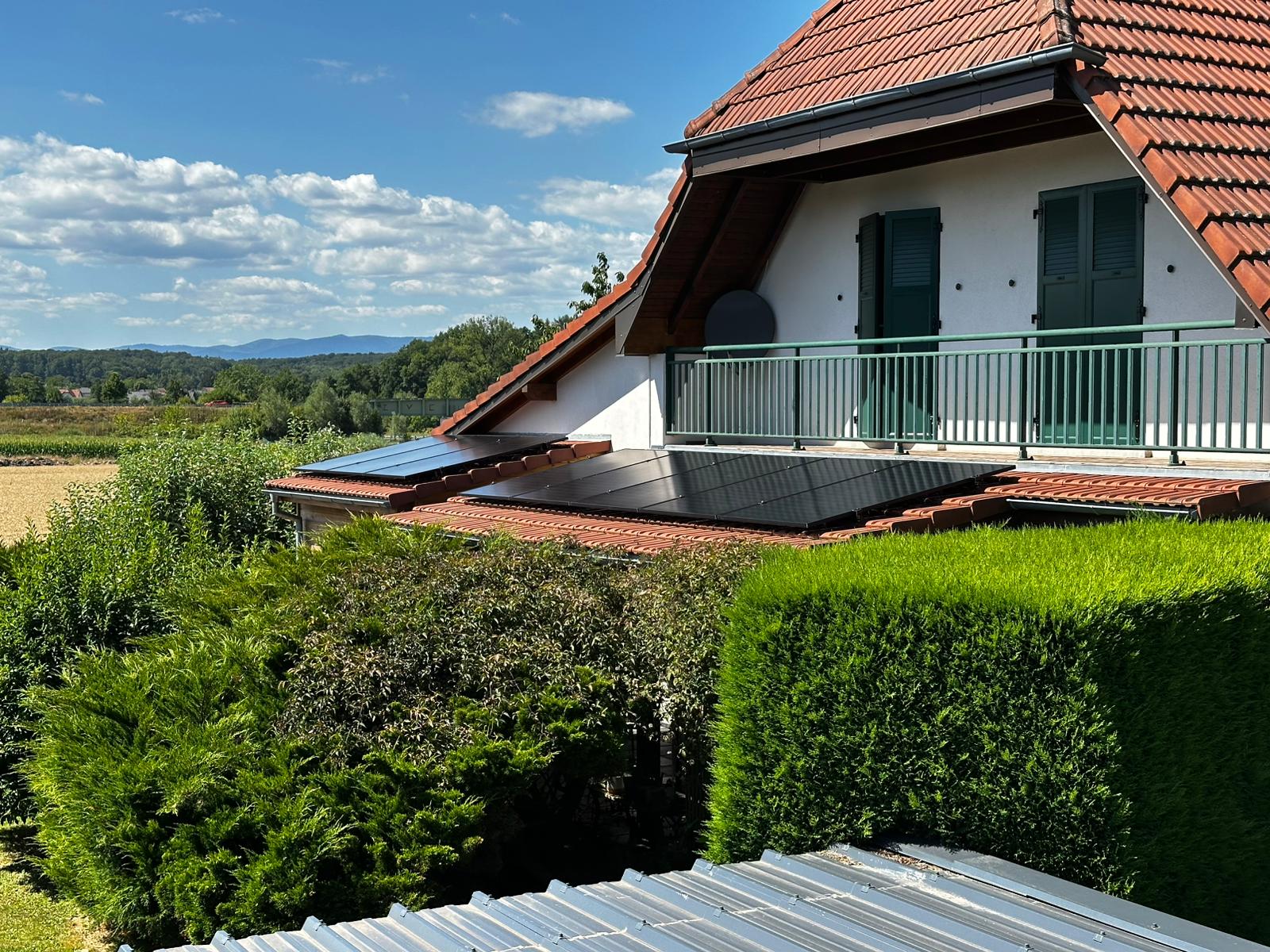 Maison avec installation solaire à Sierentz