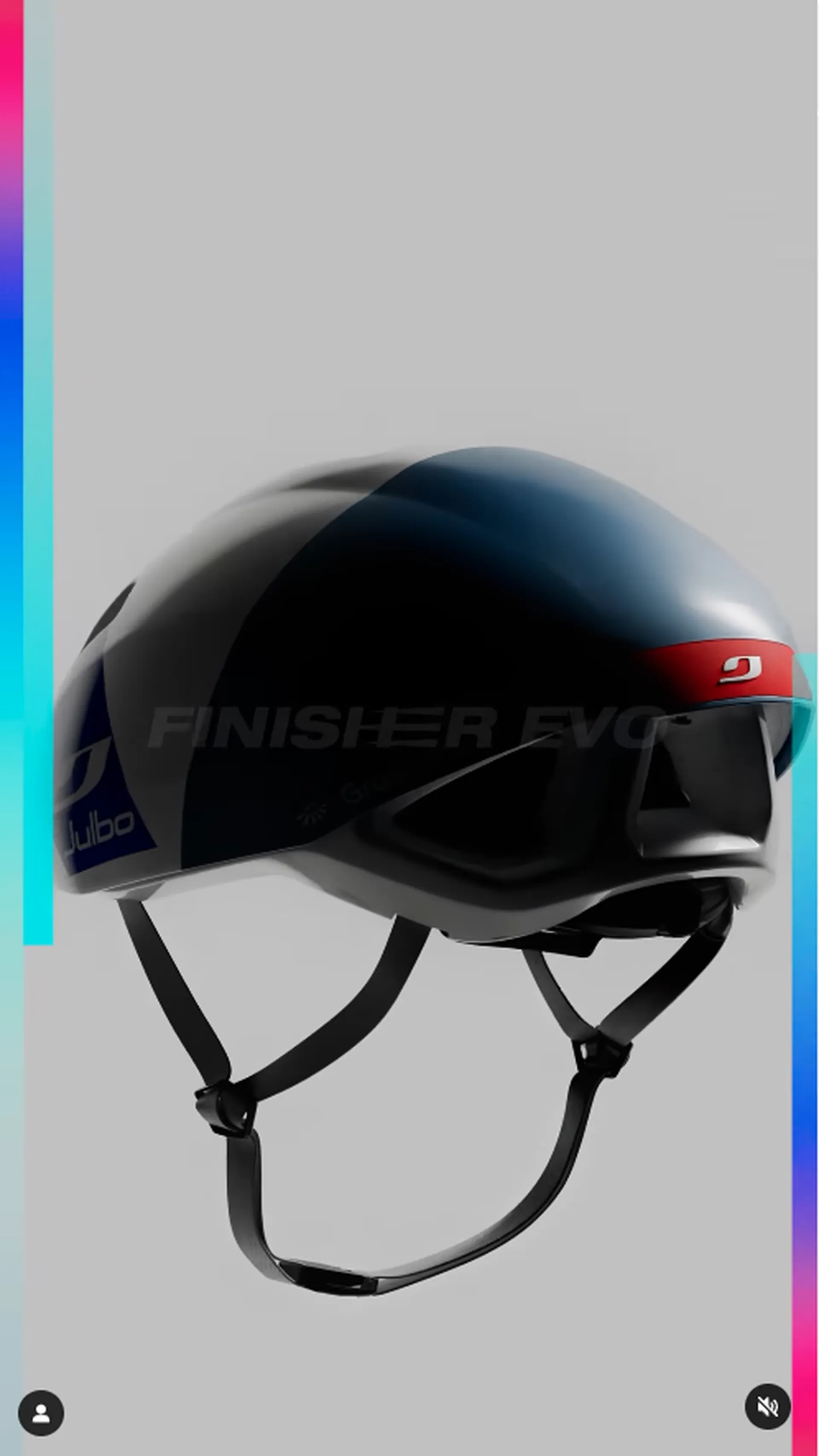 Instagram story - Julbo Finisher EVO helmet photographed in studio — Outdoor Perspectives