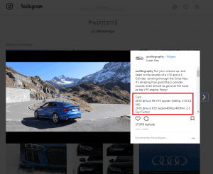 Beispiele für Hashtags im Instagram Marketing