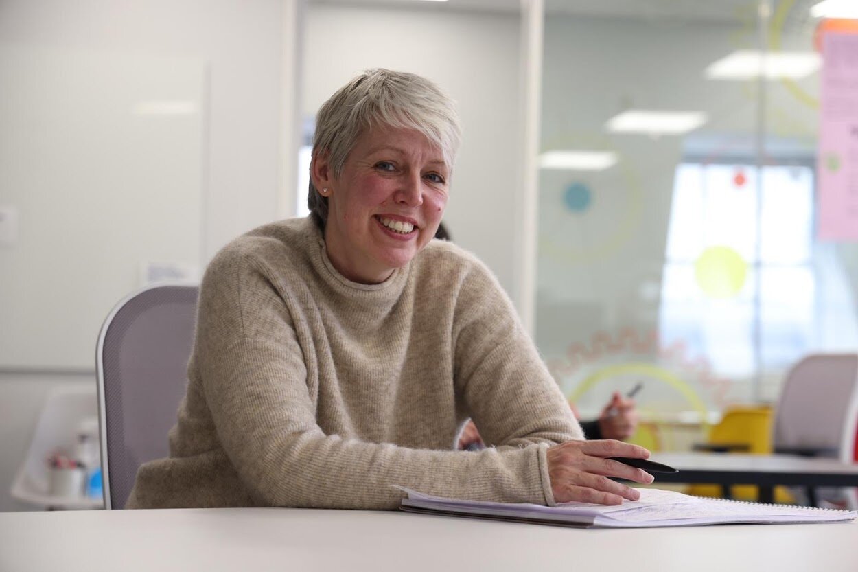  Vicky in Cheltenham. 