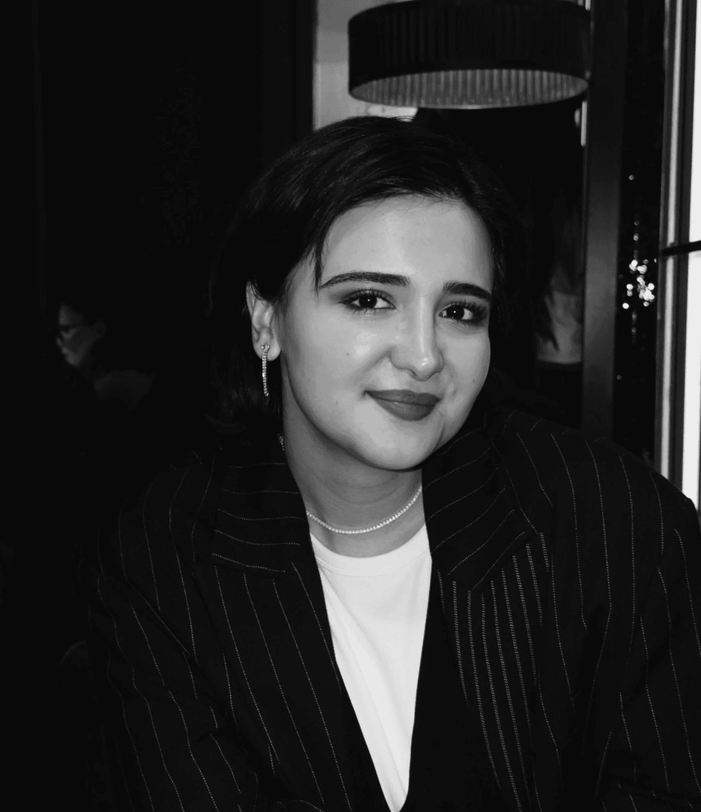 Close-up portrait of a person