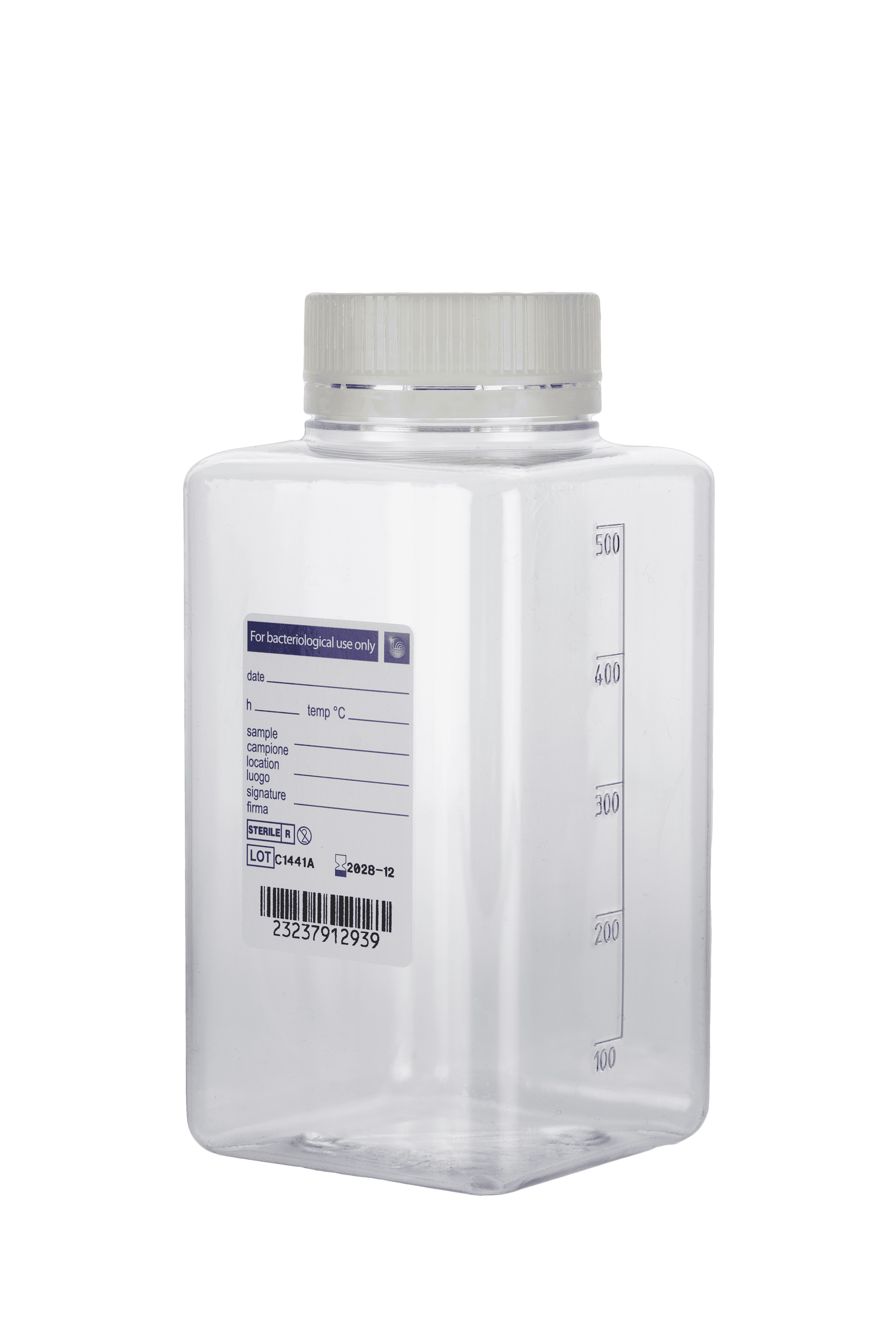 Water sample bottles