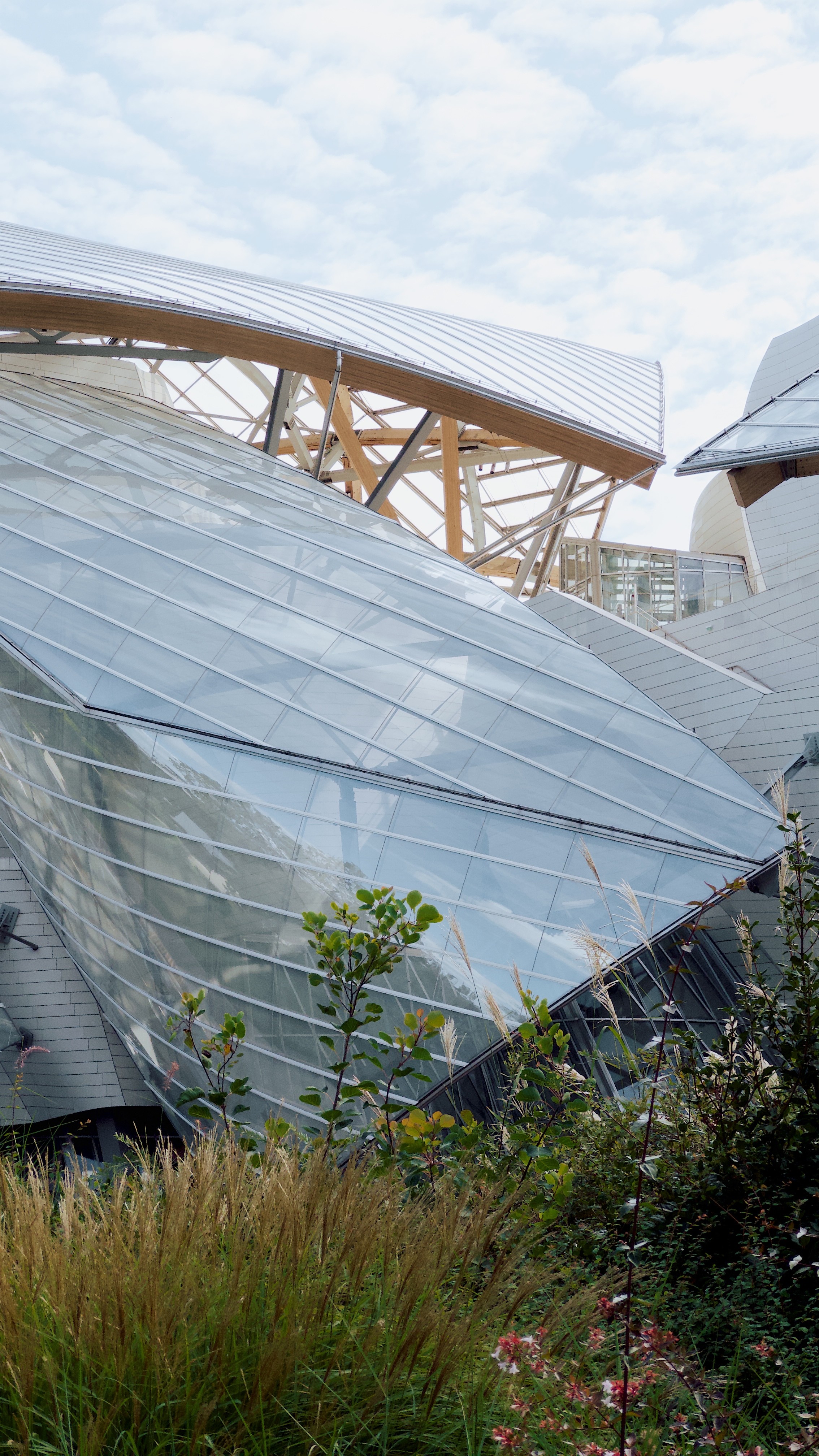 Louis Vuitton Foundation in Paris by Frank Gehry in Paris