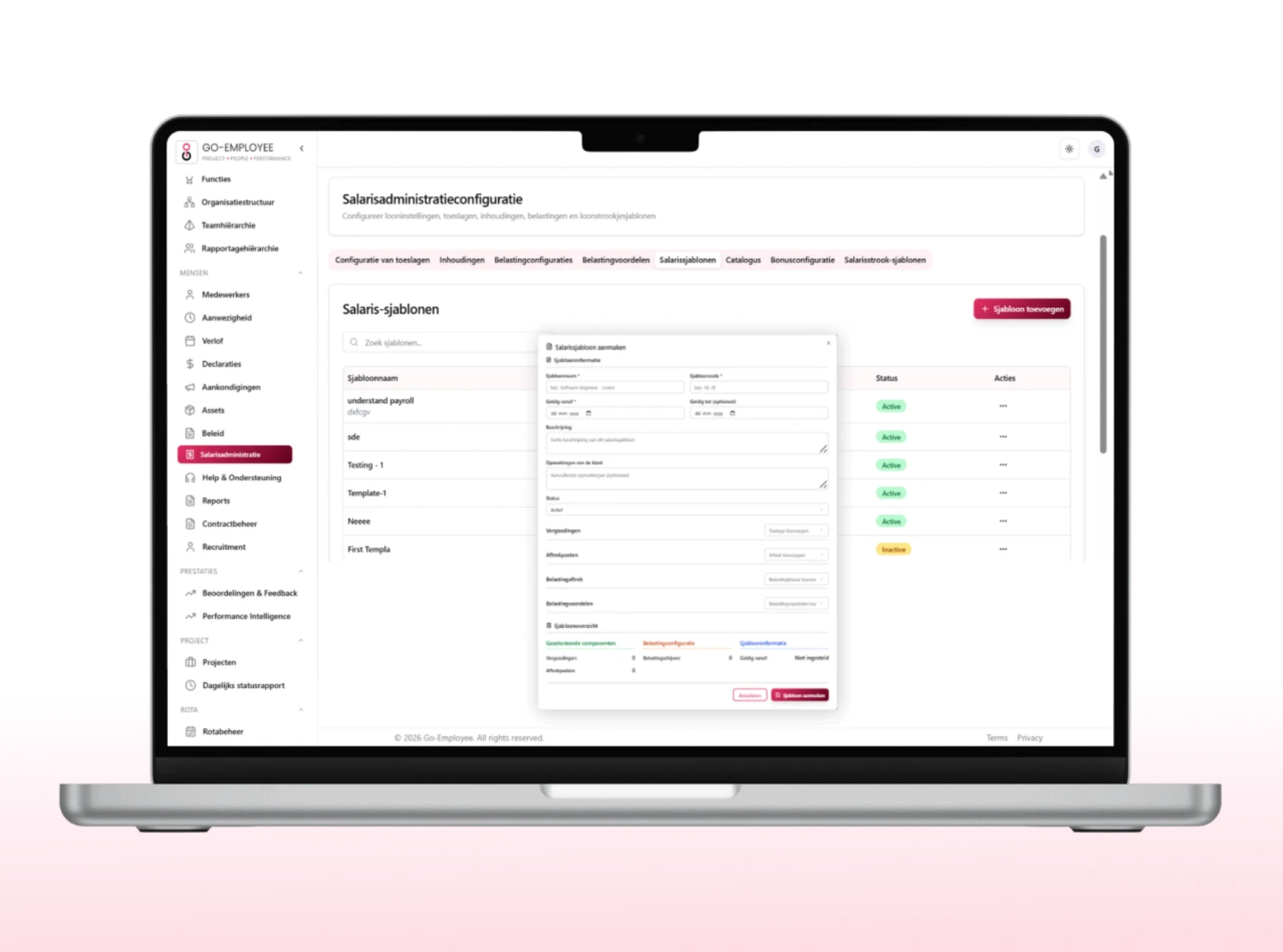 Salary Templates