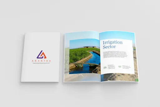 Anantaa Engineering irrigation sector brochure water management and canal infrastructure services
