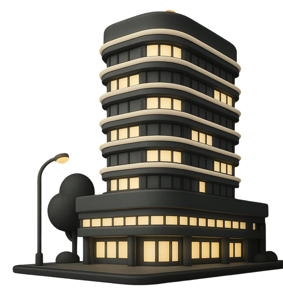 A 3D rendered geometric shape resembling a purple plastic pipe connector with six cylindrical openings arranged symmetrically, showcasing a modern and abstract design.