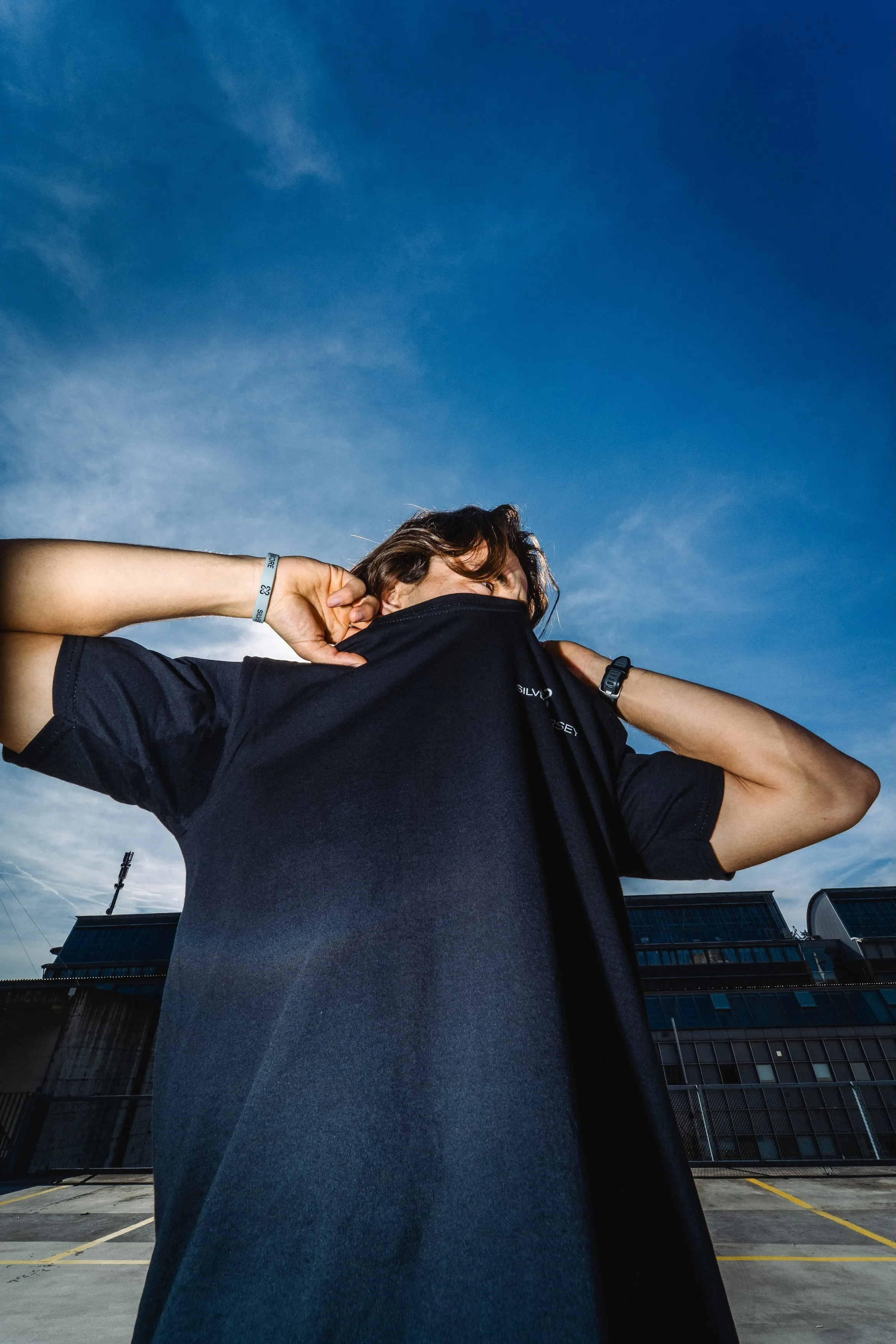 Silver Jersey The Web Shooting