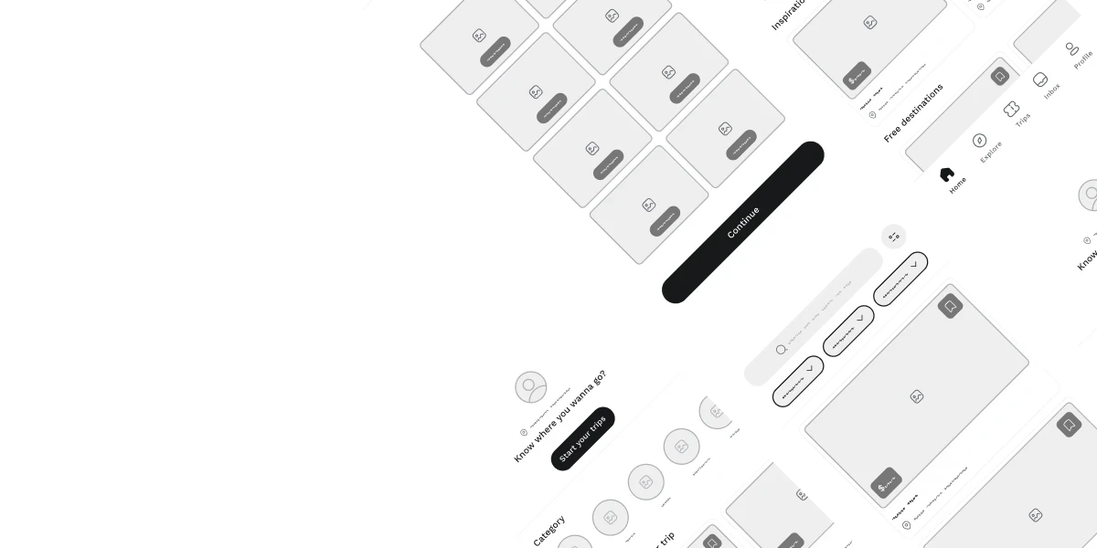 Service offer visual for website design
