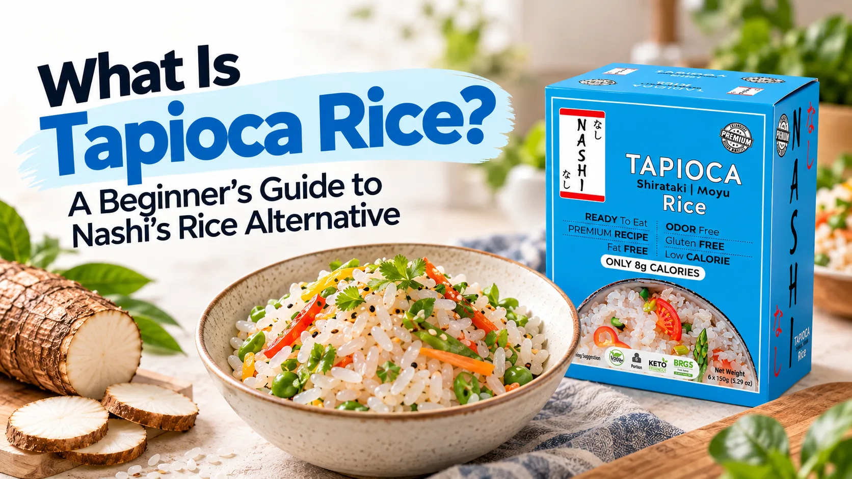 What Is Tapioca Rice? Nashi’s Rice Alternative