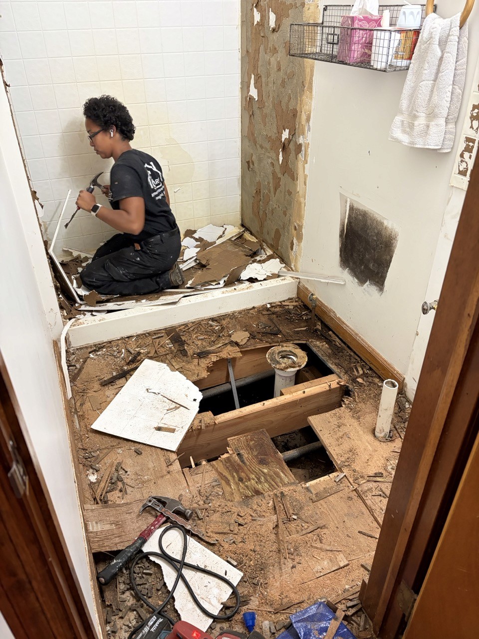 Current Remodeling Project, step 3