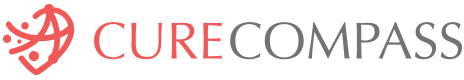 CureCompass' logo.