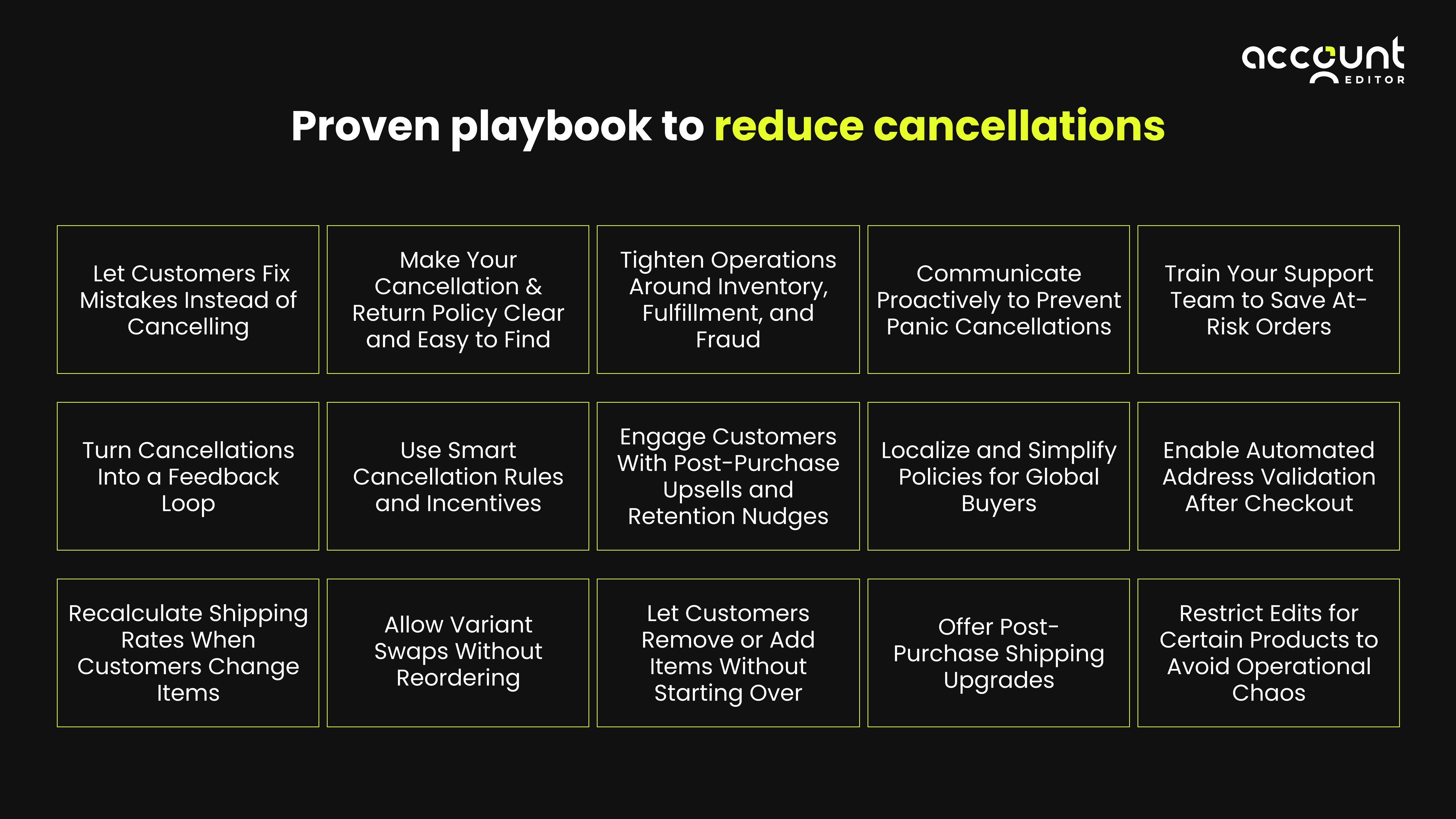 5 red flags of customer retention issues in Shopify: low repeat purchases, returns, support tickets, CLV drop.
