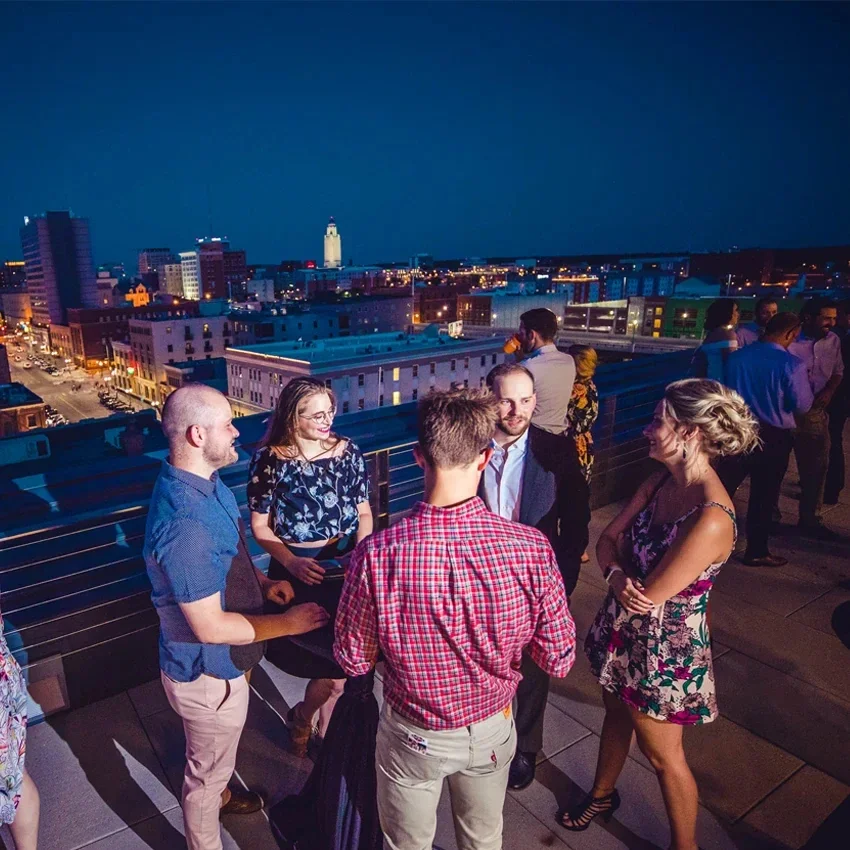professional networking reception - corporate event photographer