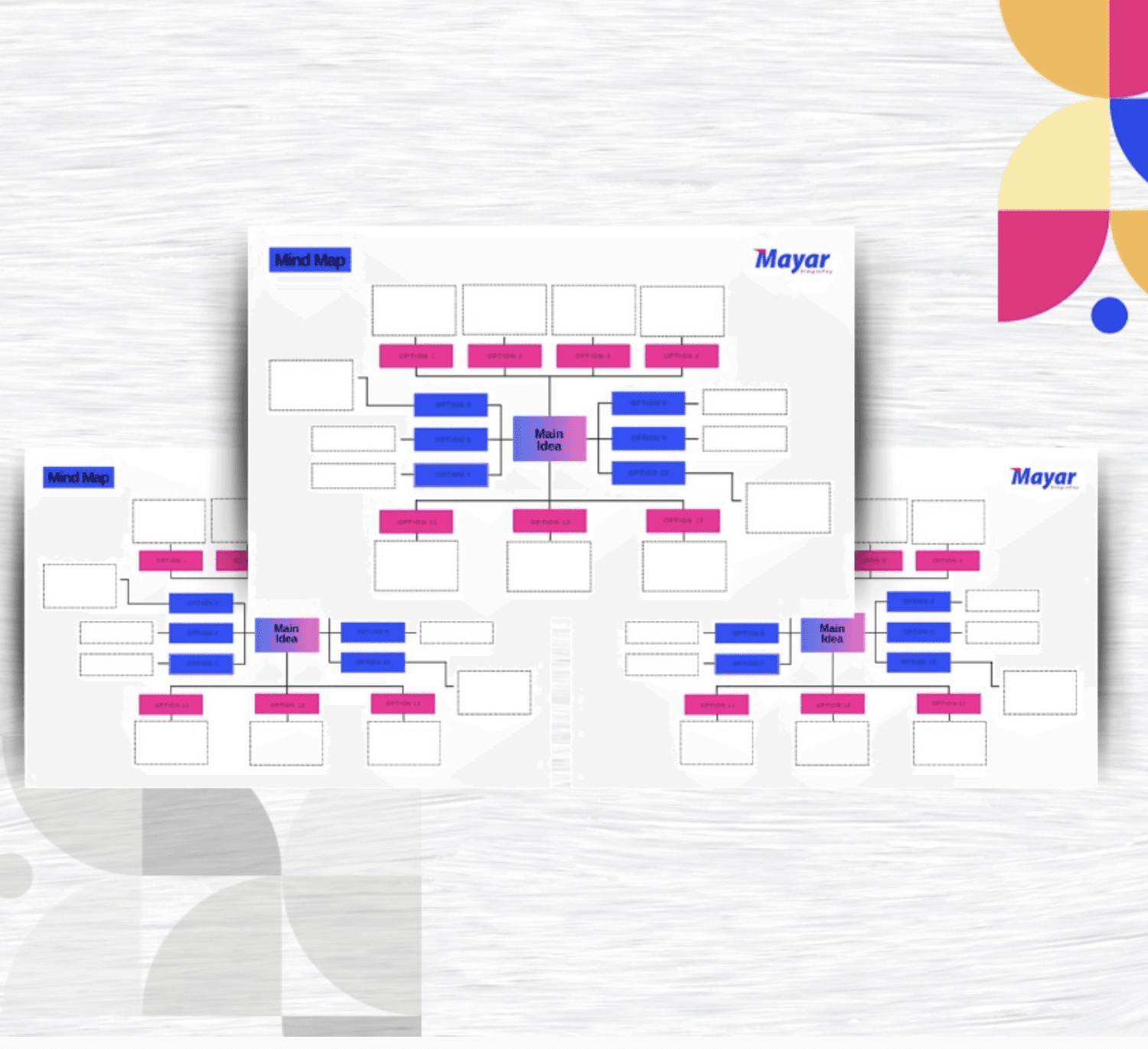 templat mind map