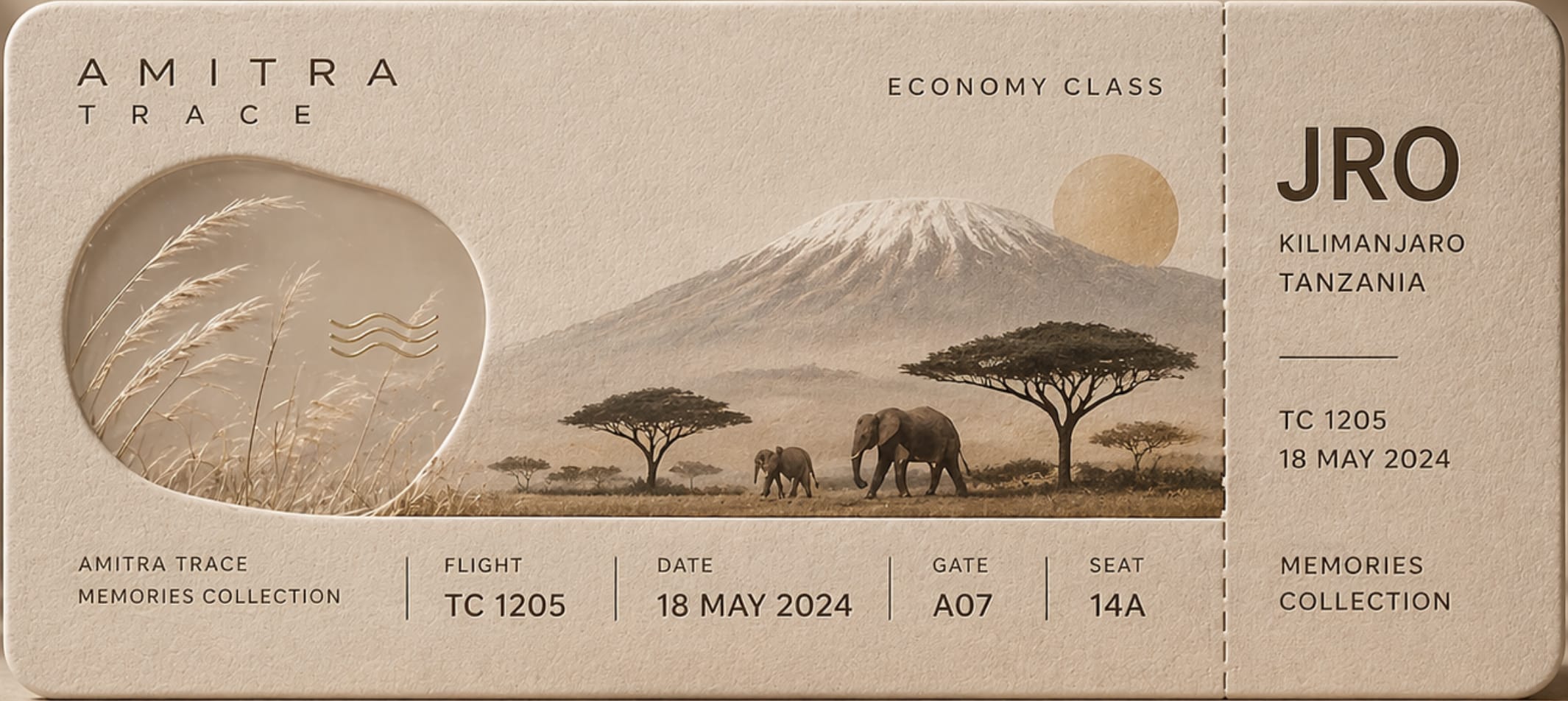 Amitra Kilimanjaro card