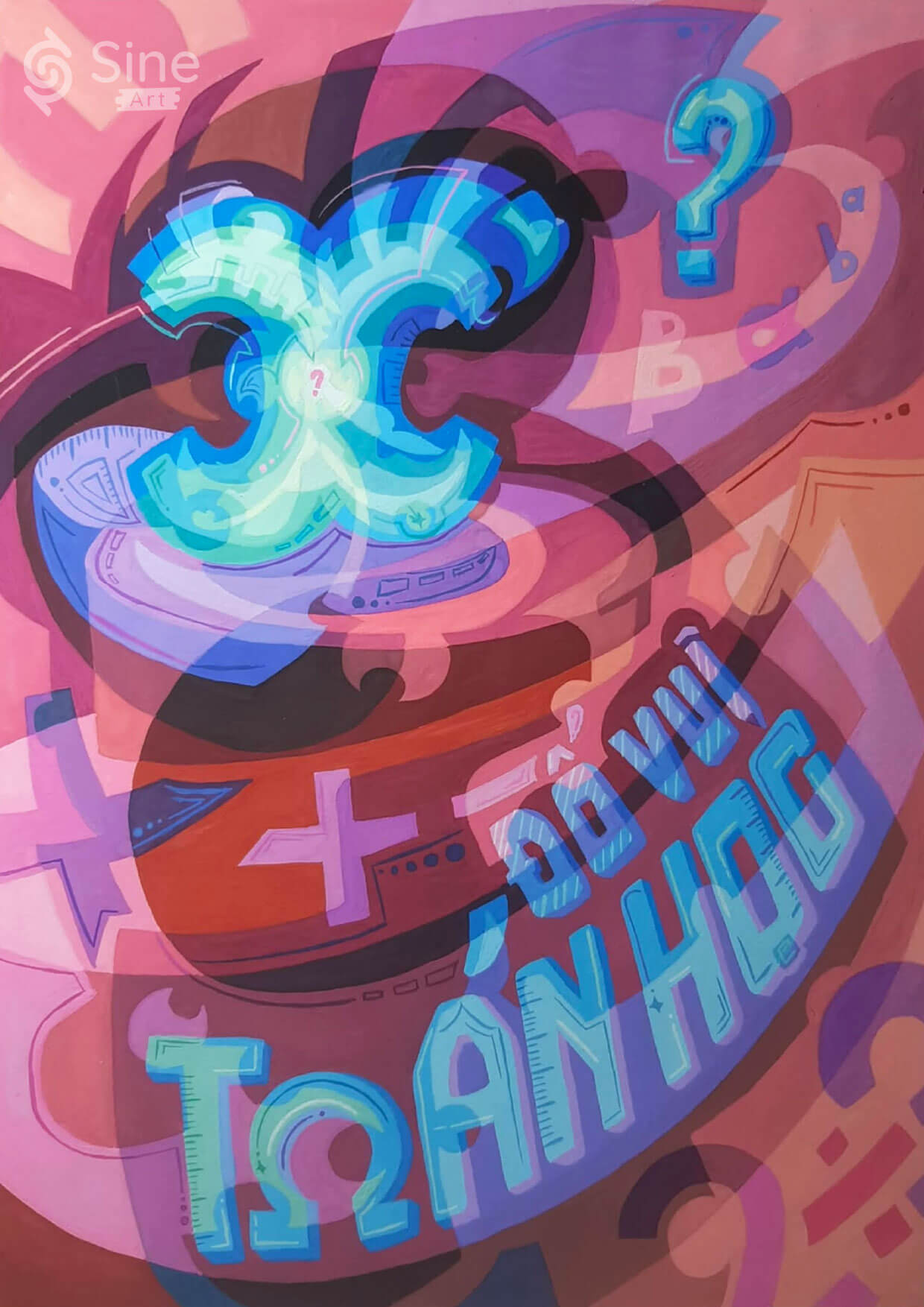 Bài trang trí màu