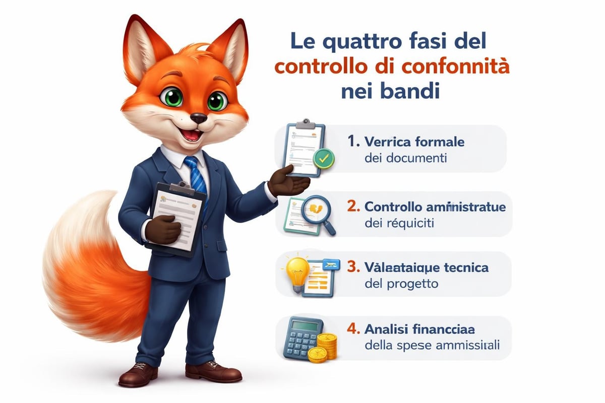 Fasi controllo conformità