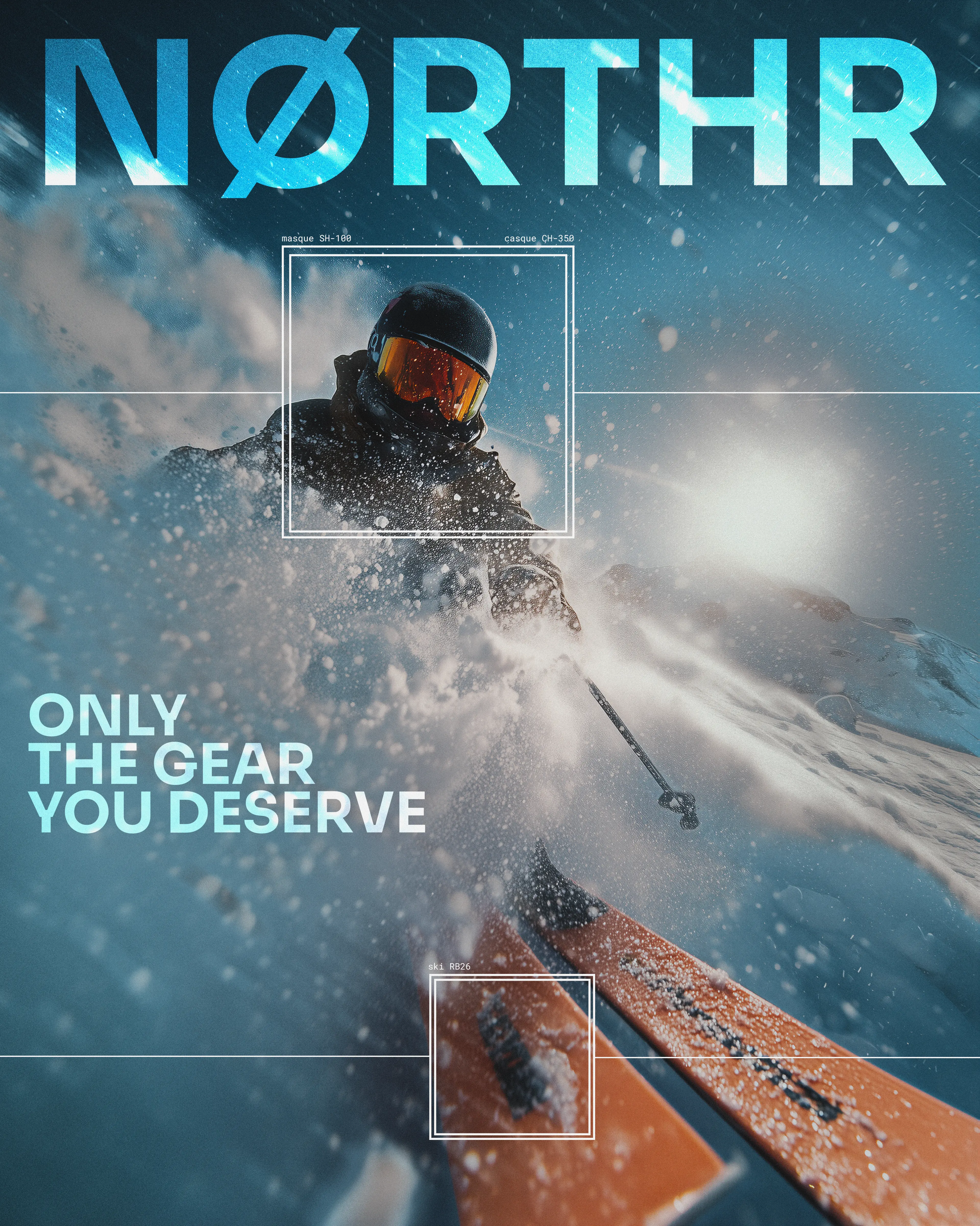 Création visuelle IA — Northr, Magnetic Studio IA 2025