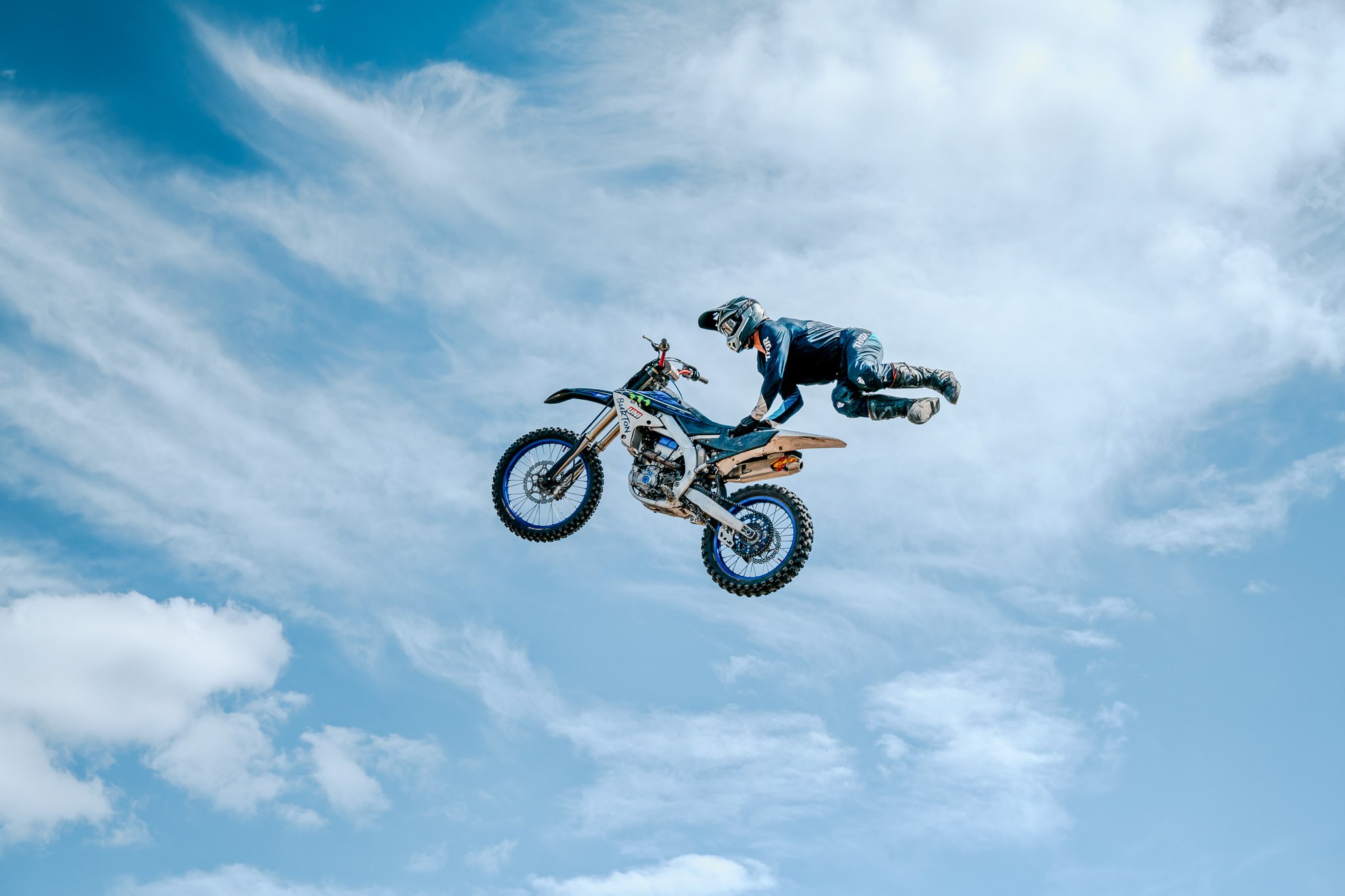 Freestyle Motor-Cross Action Sports Bringing Top Riders From All Around The World To Show Off Some Of The Biggest Tricks at the Indiana State Fair.