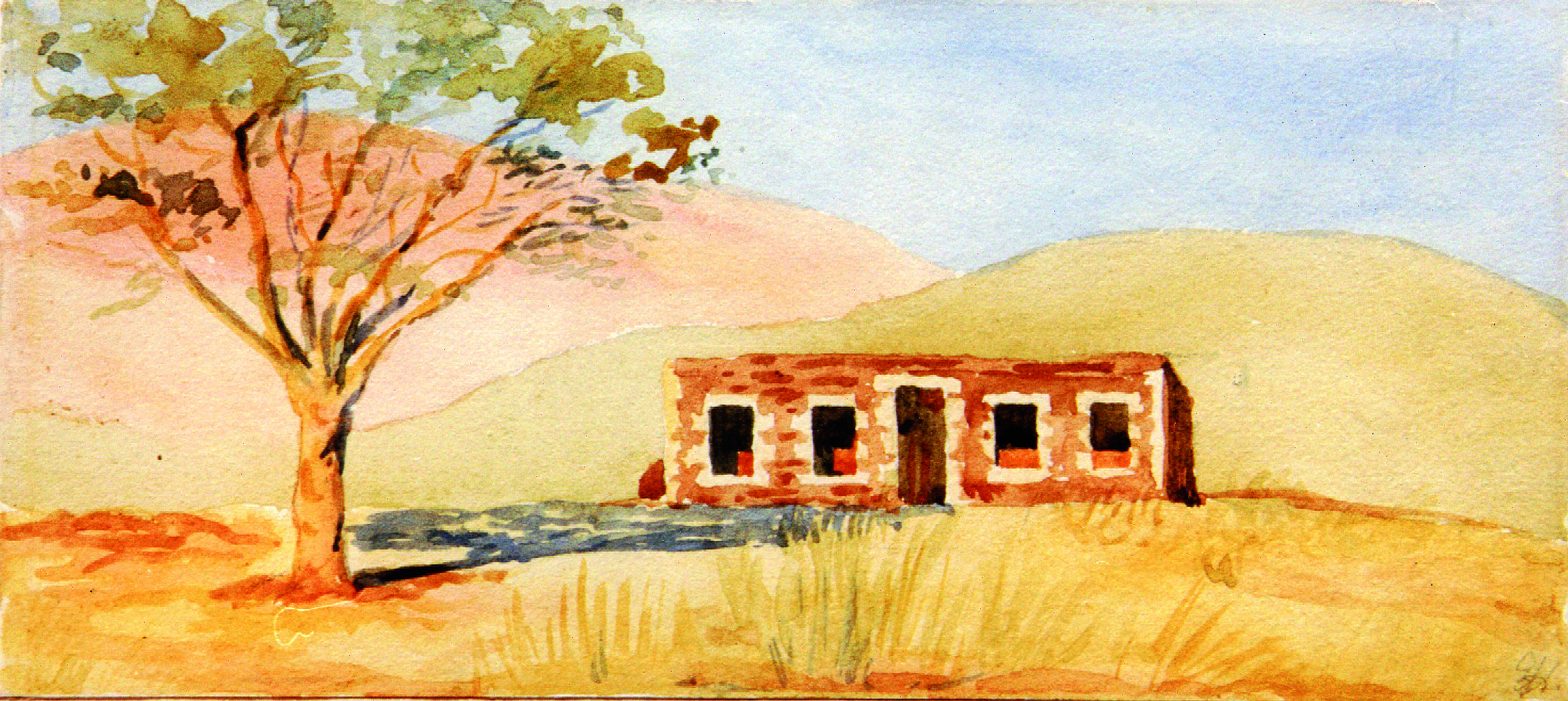 Emily Hobhouse Watercolour