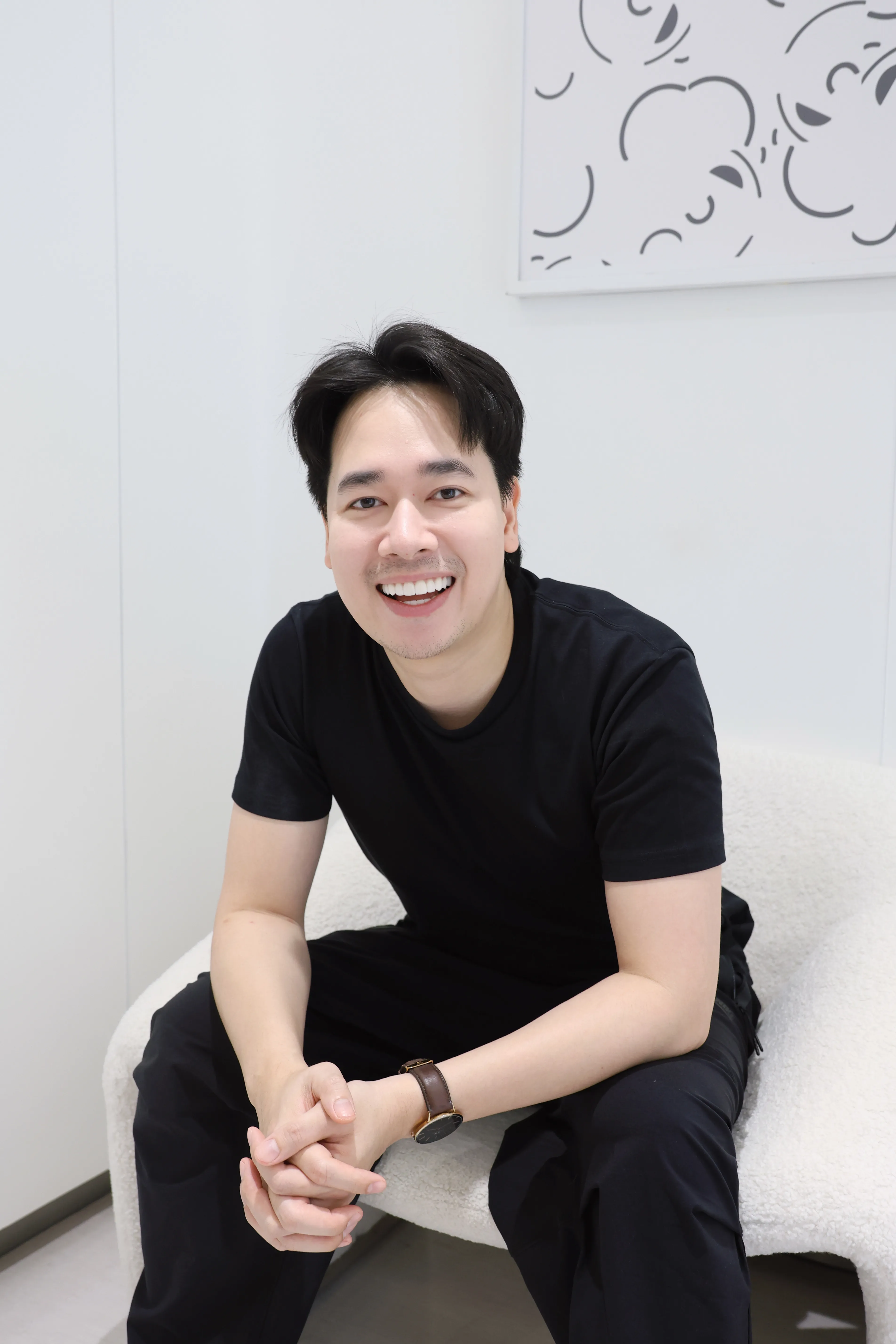 พ่อแม็ค คนไข้ออกแบบรอยยิ้มของ COSDENT Smile Design กรุงเทพฯ