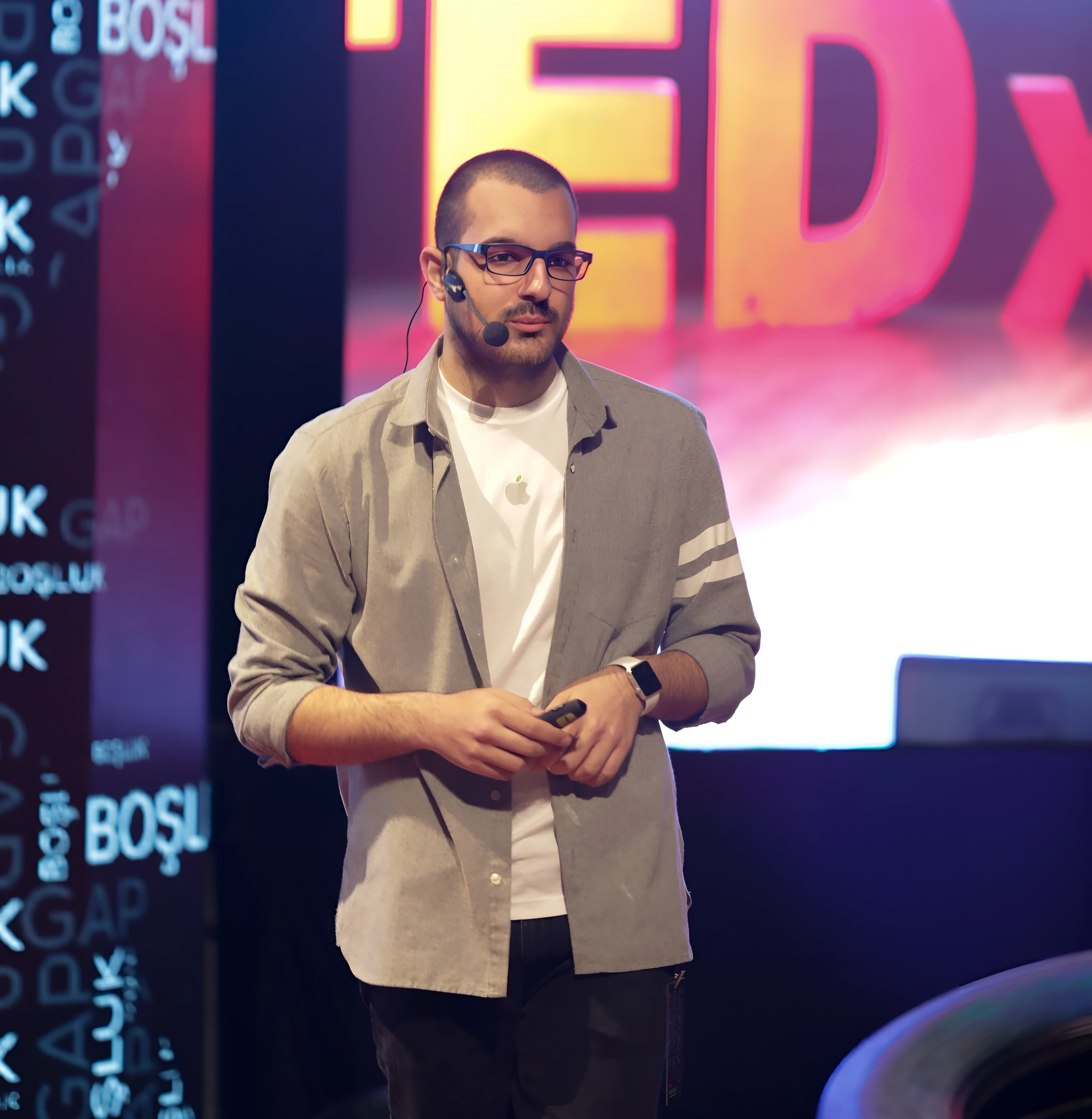 Emirhan at TEDx