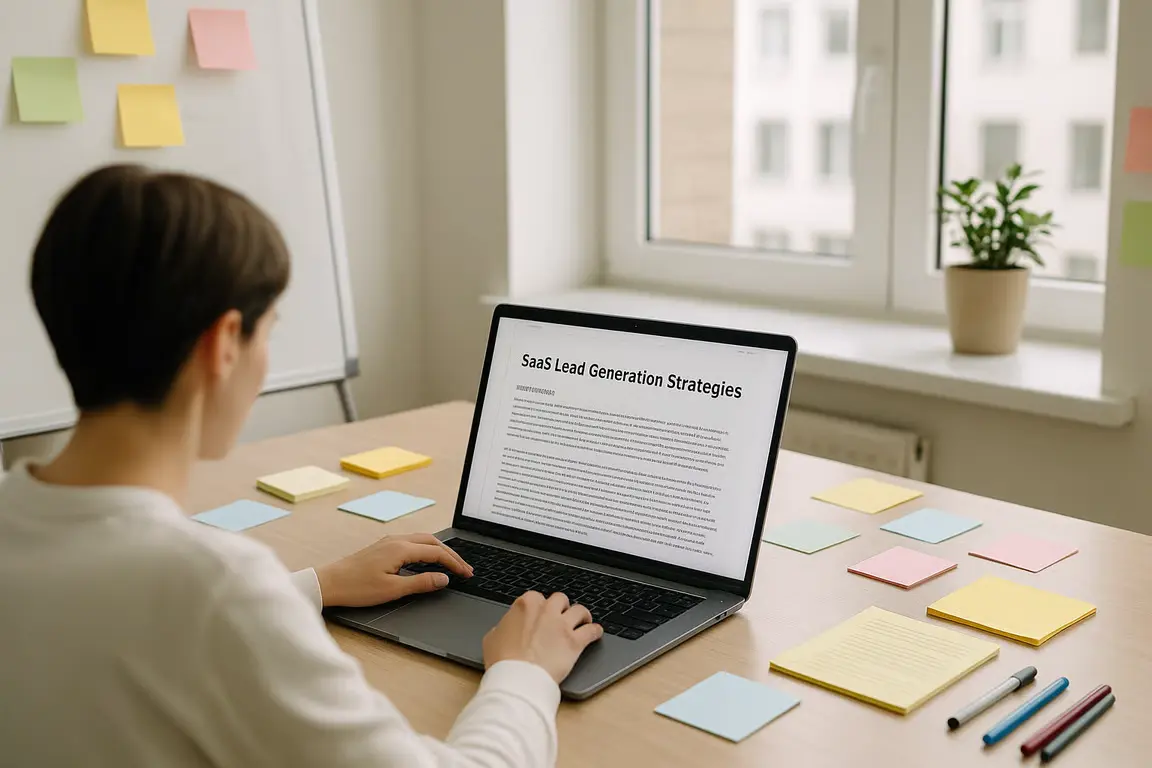 20 SaaS Lead Generation Strategies: Boost B2B Growth With Inbound Content Marketing - Milk and Cookies Studio