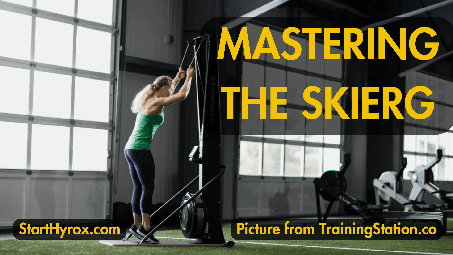 StartHyrox.com - Mastering the Ski Erg in Hyrox: A Complete Guide