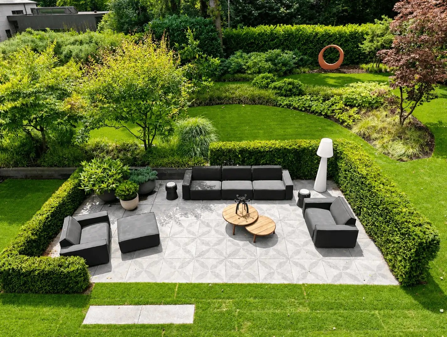 Luxe villetuinontwerp en aanleg in Nijmegen door Hoveniersbedrijf Star Landscaping
