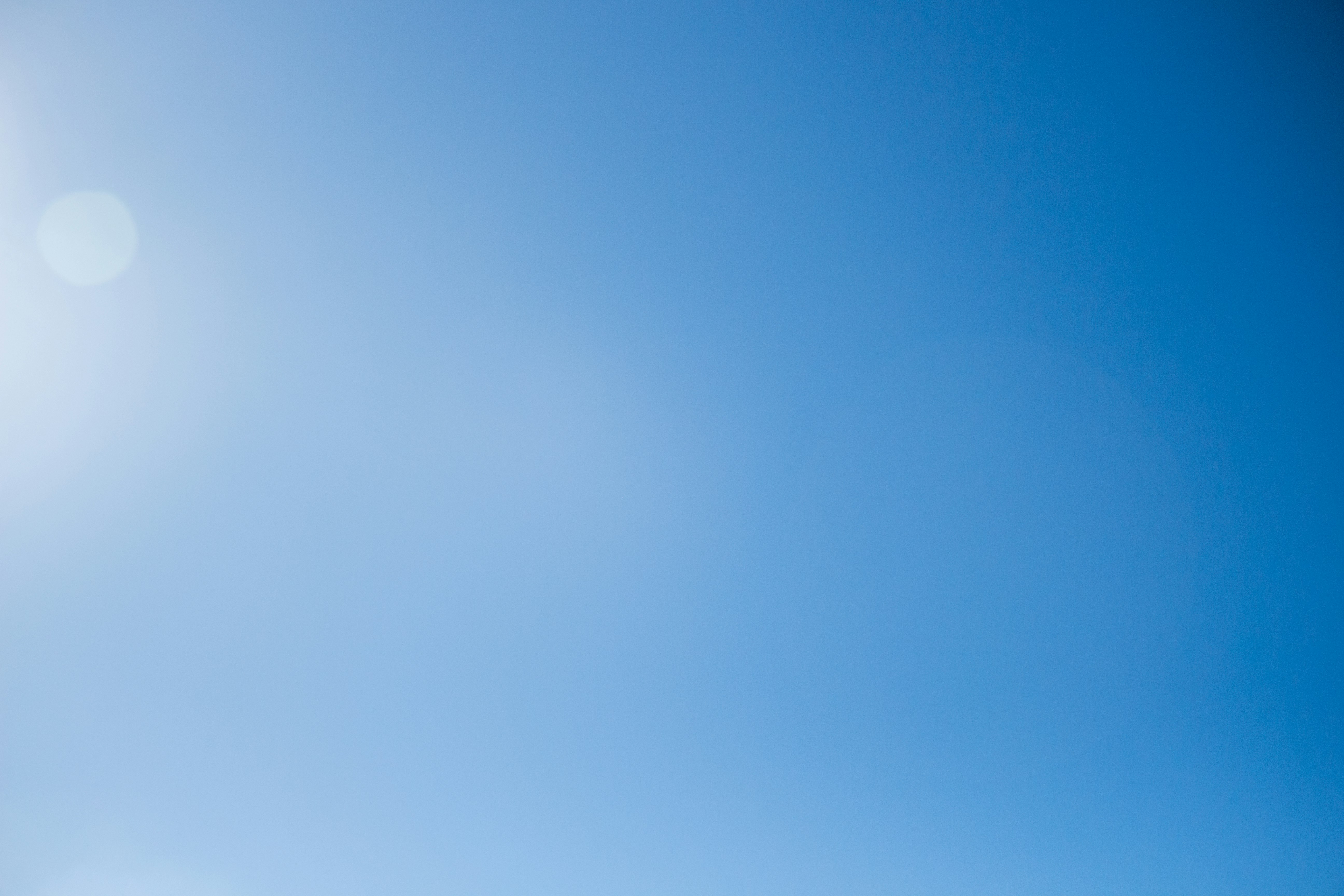 A BG image of a blue sky