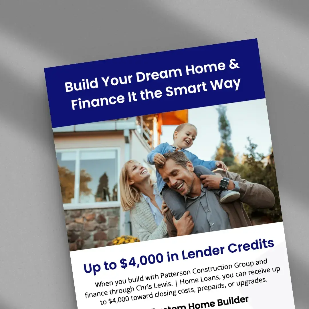 Flyer design for Chris Lewis Home Loans by Graphic designer in shreveport, DesignPing.
