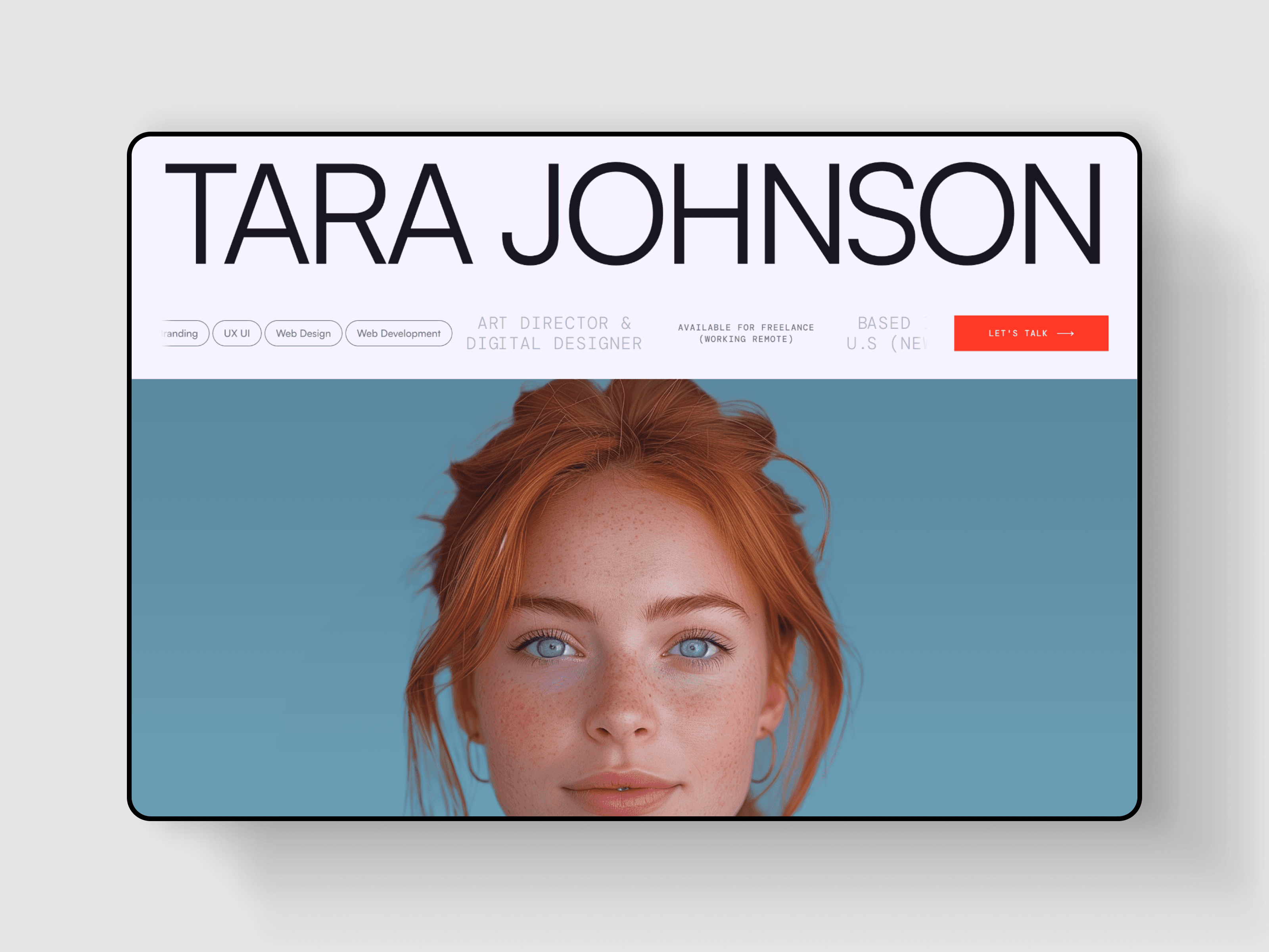 Tarafolio Framer template