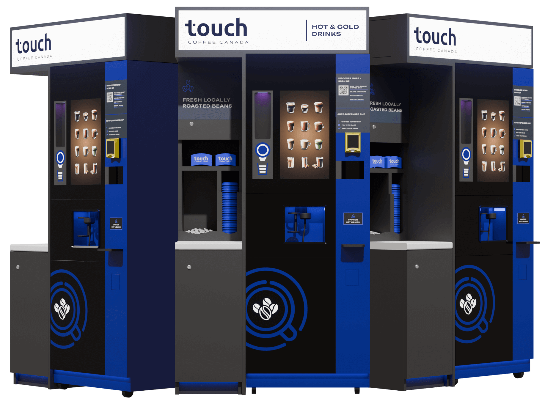 Touch Coffee Smart Bar Models
