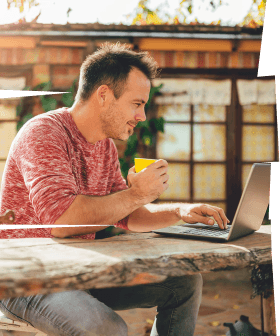 Clients can attend sessions from wherever they are comfortable and have a reliable internet connection.
