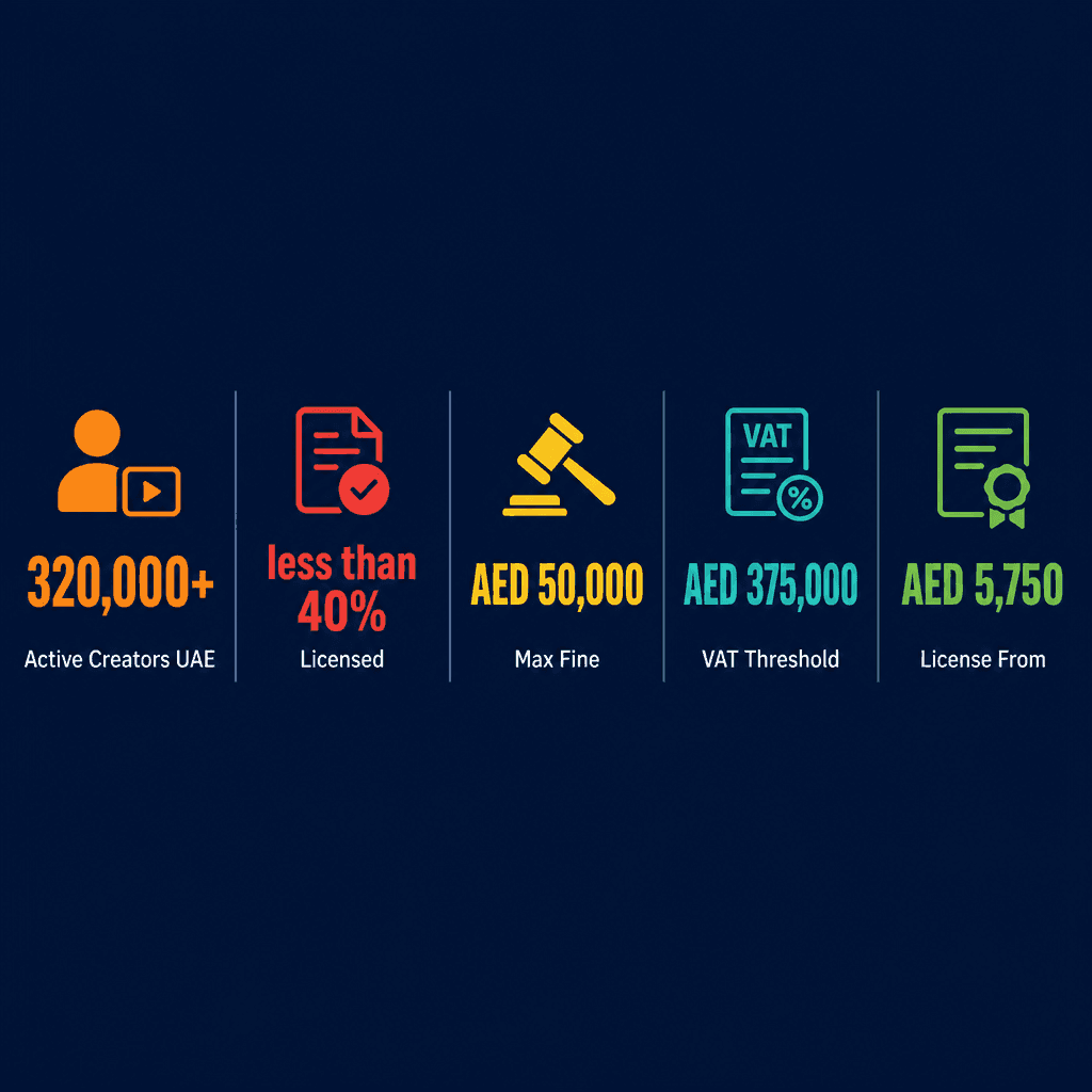 Infographic: Digital Creators UAE - How to Manage Invoicing and Payments Legally