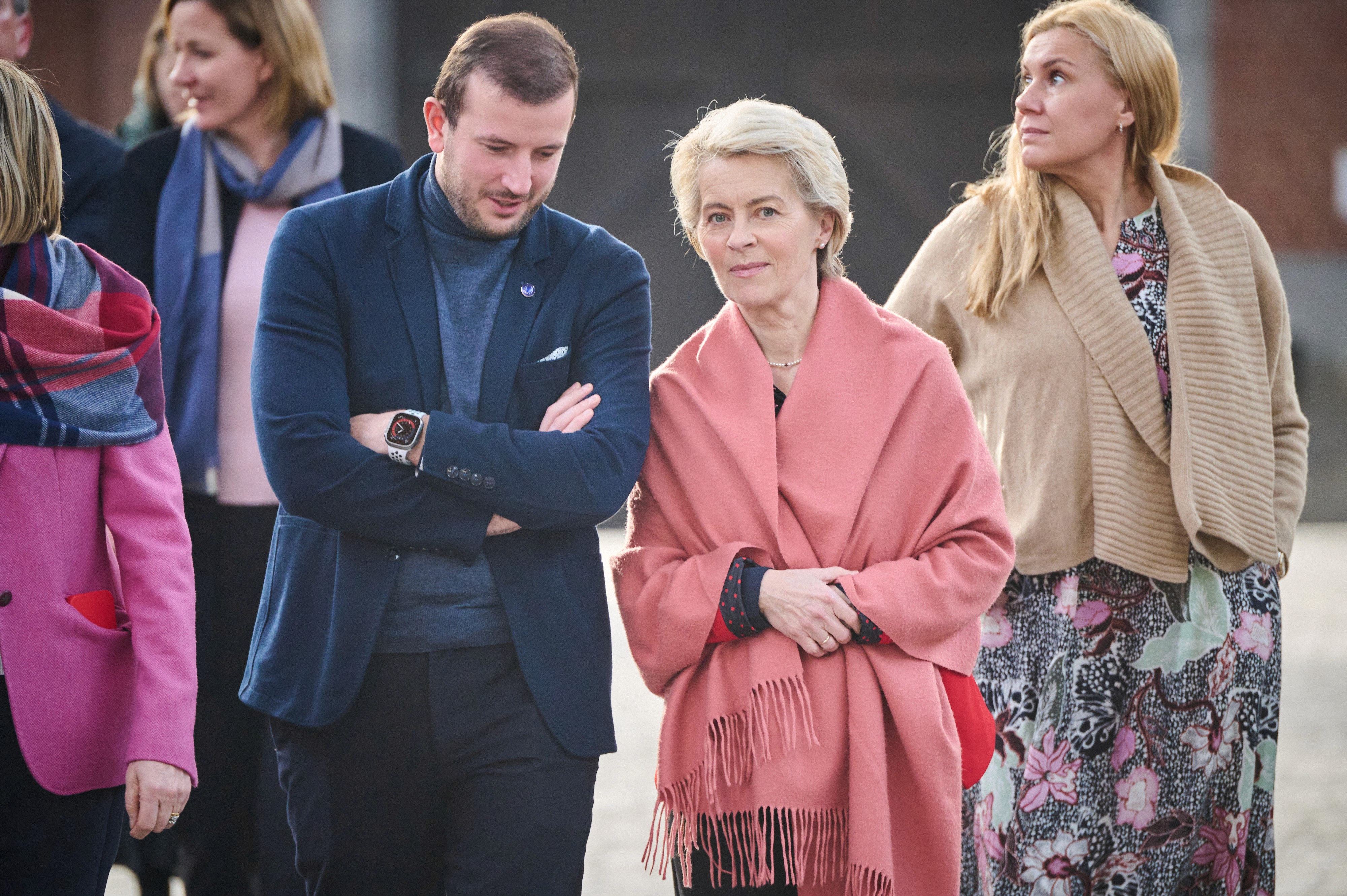 Virginijus Sinkevičius ir Ursula von der Leyen