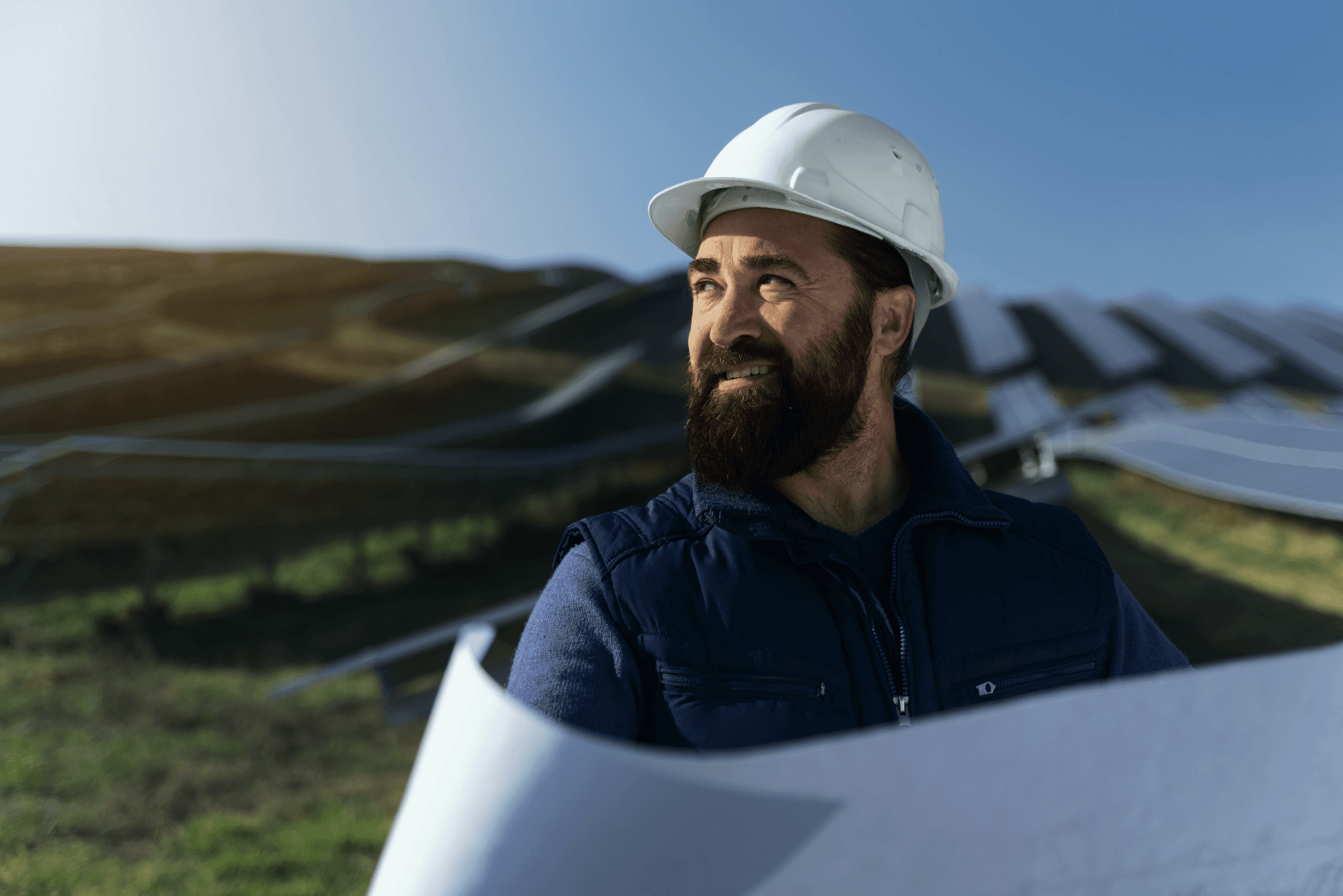 Blue chemical Solution beaker