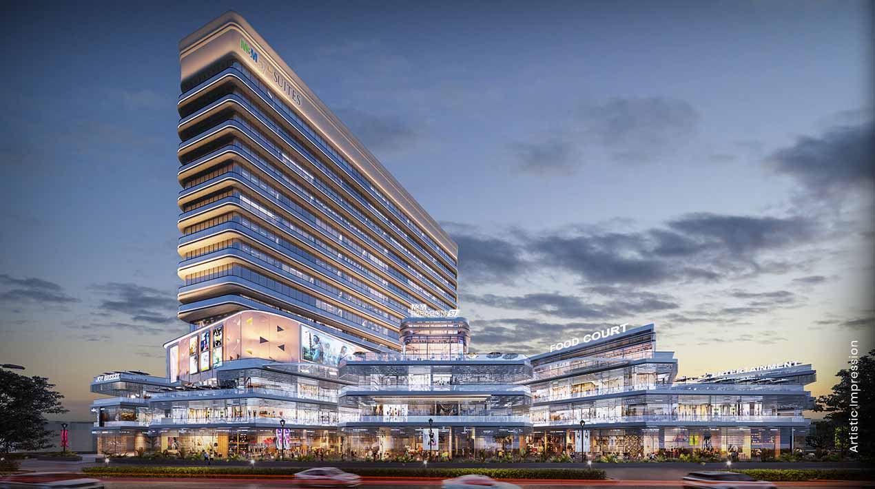 Innovative architectural design premium commercial complex Gurugram