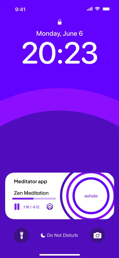 Meditation app image