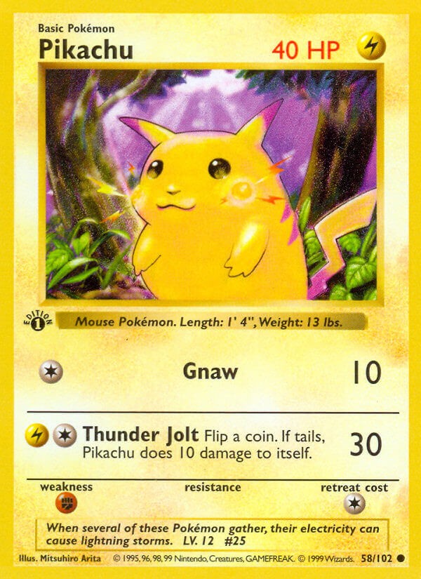 Pikachu · Base Set (BS) #58