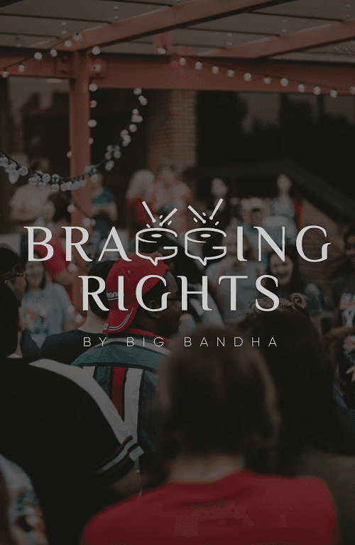 Brand identity design for Bragging Rights event management — Penguincil Design