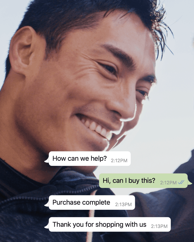 Abstract painting with overlapping circular shapes in green, orange, yellow, and red tones on a blue background.