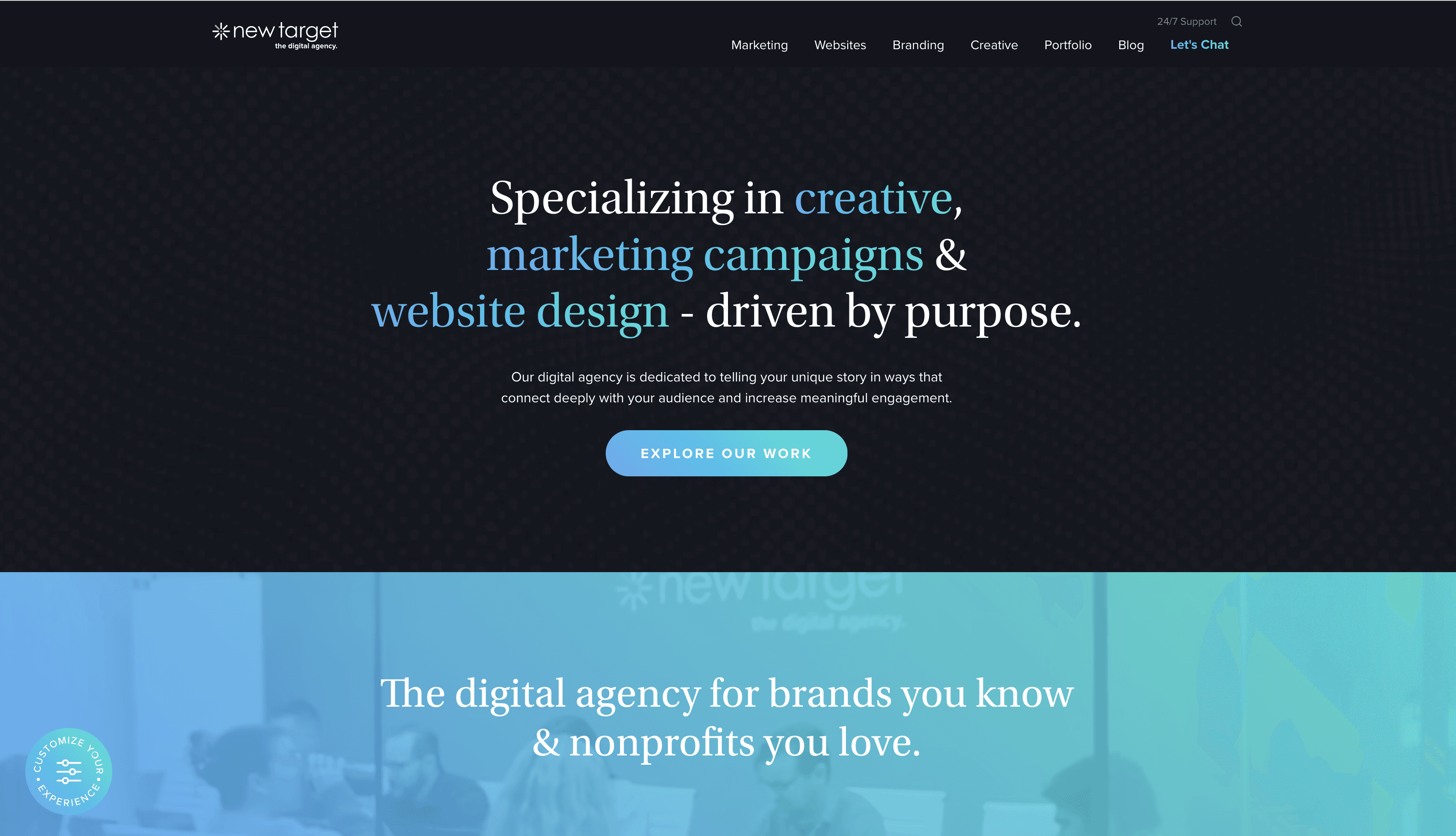 New Target  Full-Funnel Agency with AEO & AI Search Integration